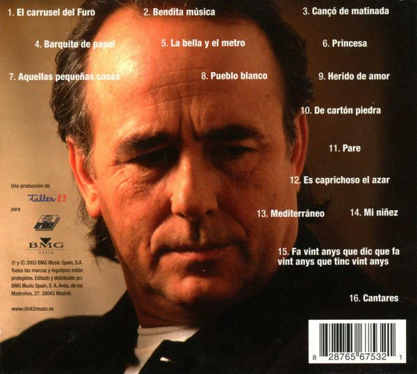 CD Joan Manuel Serrat  ‎– Serrat Sinfónico Nuevo precintado (Producto exclusivo recogida en tienda) - Image 2