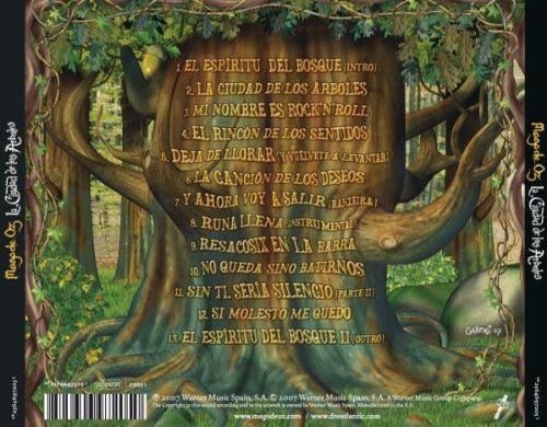 CD Mägo De Oz ‎– La Ciudad De Los Árboles Nuevo precintado - Image 2