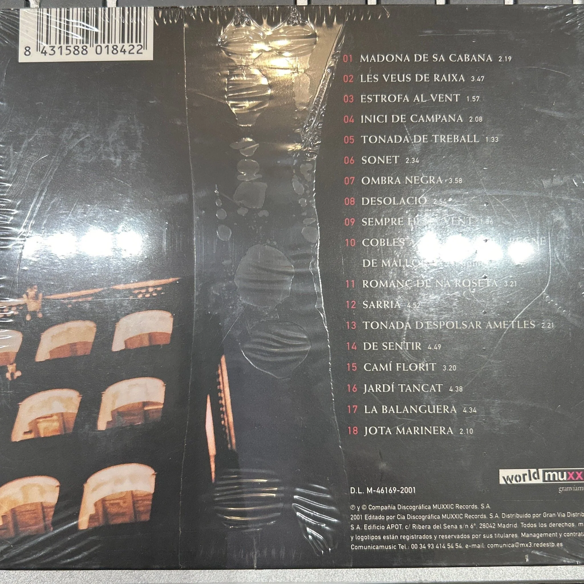 CD Maria Del Mar Bonet ‎– Raixa  Nuevo precintado - Image 2