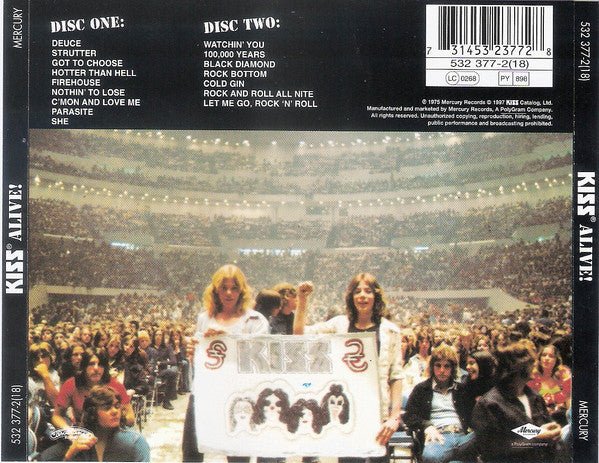 CD Kiss – Alive! Nuevo precintado - Image 2