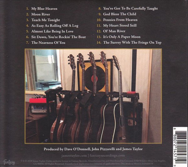 CD  James Taylor  – American Standard Nuevo precintado - Image 2