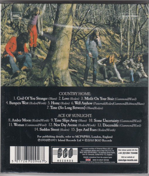 CD Bronco ‎– Country Home / Ace Of Sunlight Nuevo precintado - Image 2