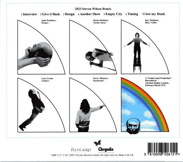 CD Gentle Giant ‎– In'terview Nuevo precintado - Image 2