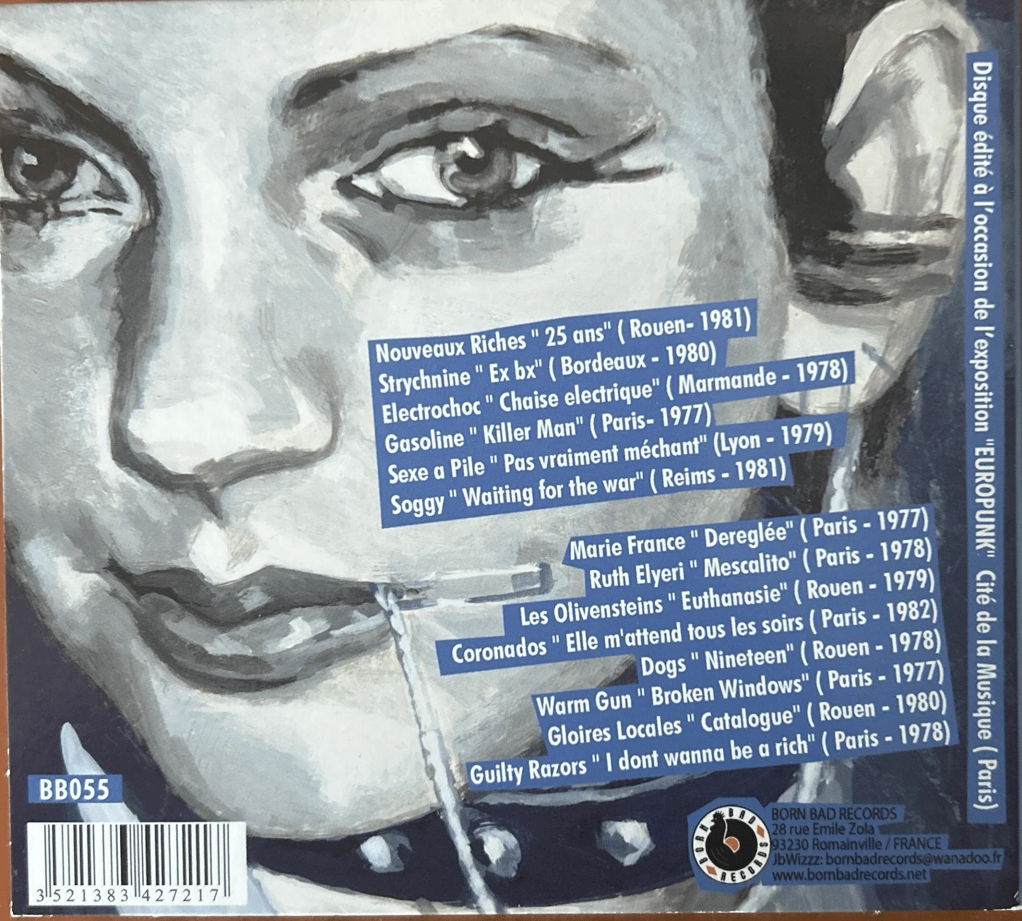 CD V/A –  Paink (French Punk Anthems 1977-1982) 2ª Mano - Image 2