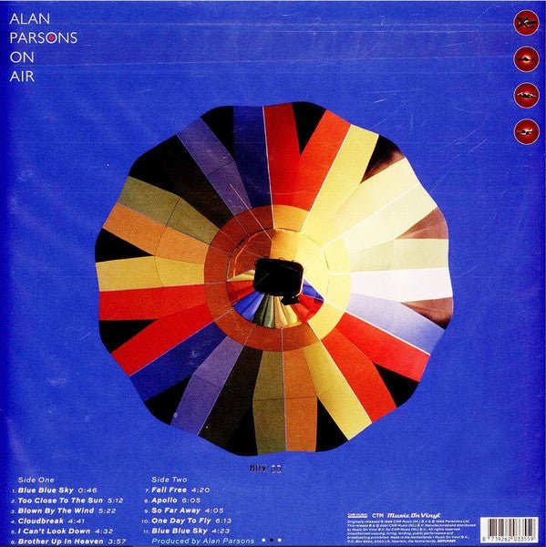 LP Alan Parsons ‎– On Air Nuevo precintado - Image 2