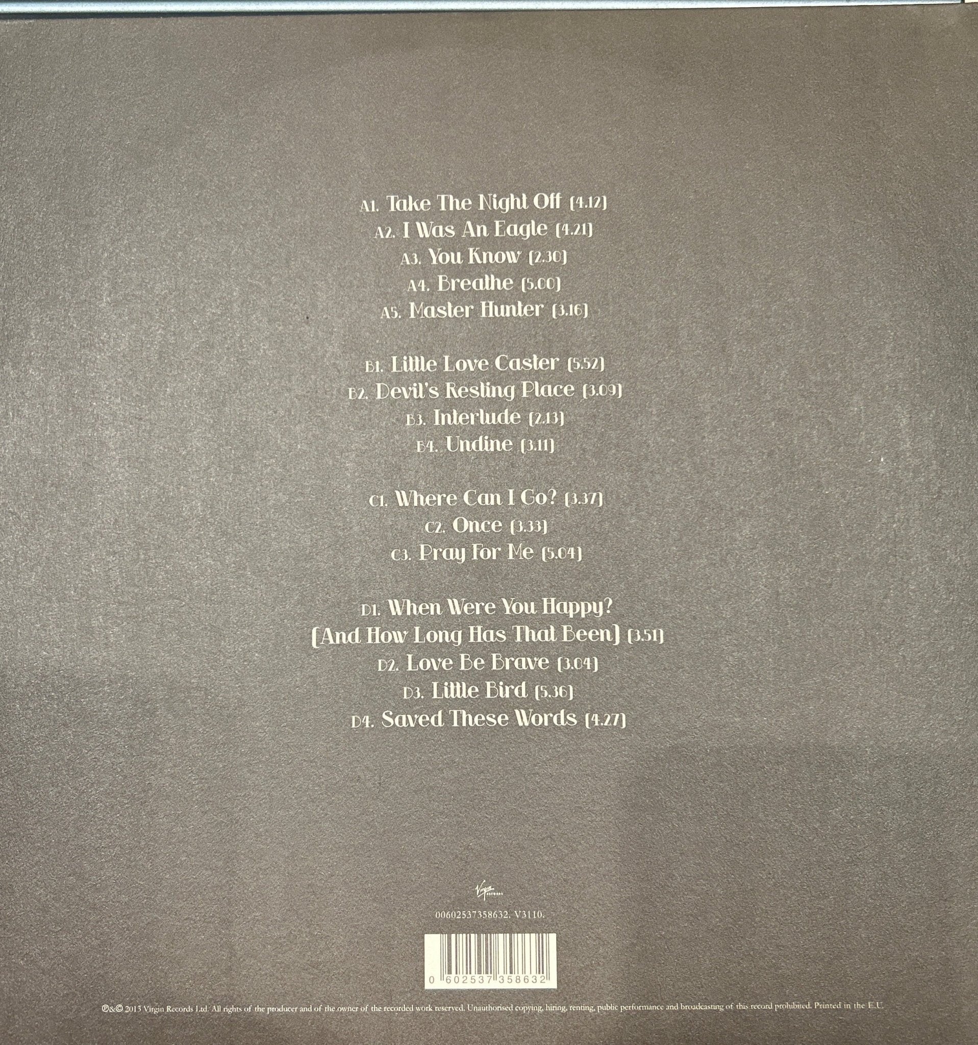 LP Laura Marling ‎– Once I Was An Eagle 2ª mano - Image 2