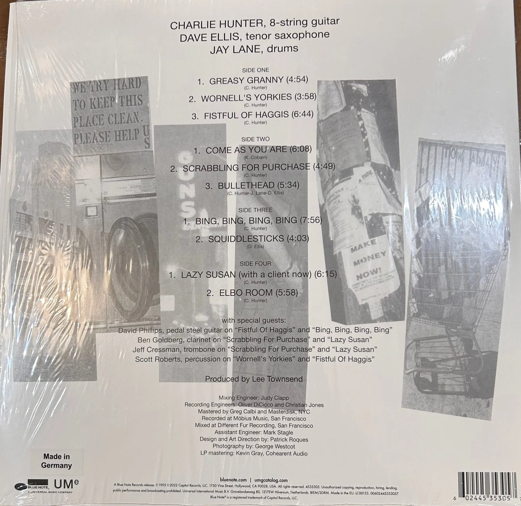 LP Charlie Hunter Trio ‎– Bing, Bing, Bing!2ª Mano - Image 2
