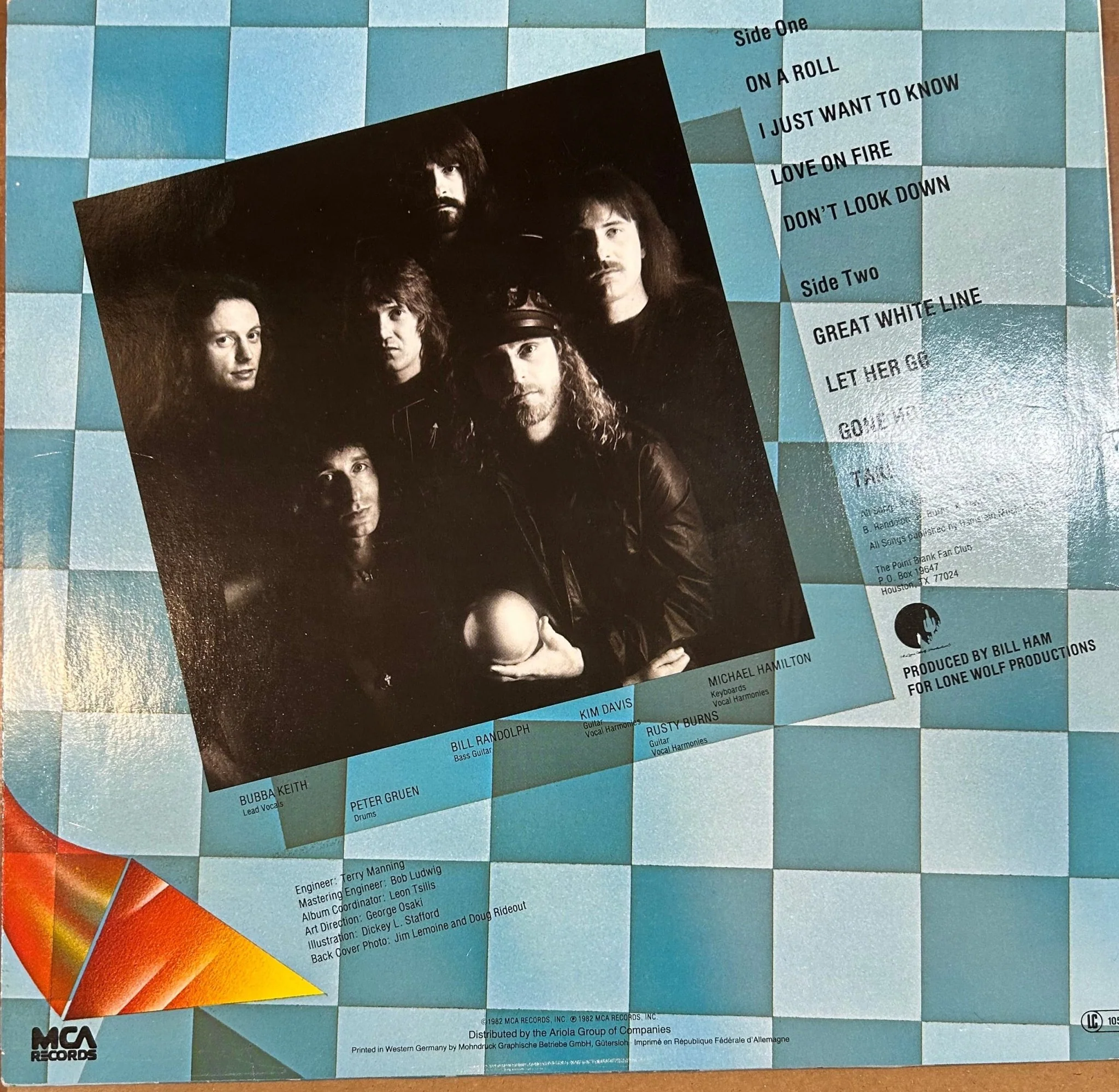 LP Point Blank – On A Roll2ª mano - Image 2