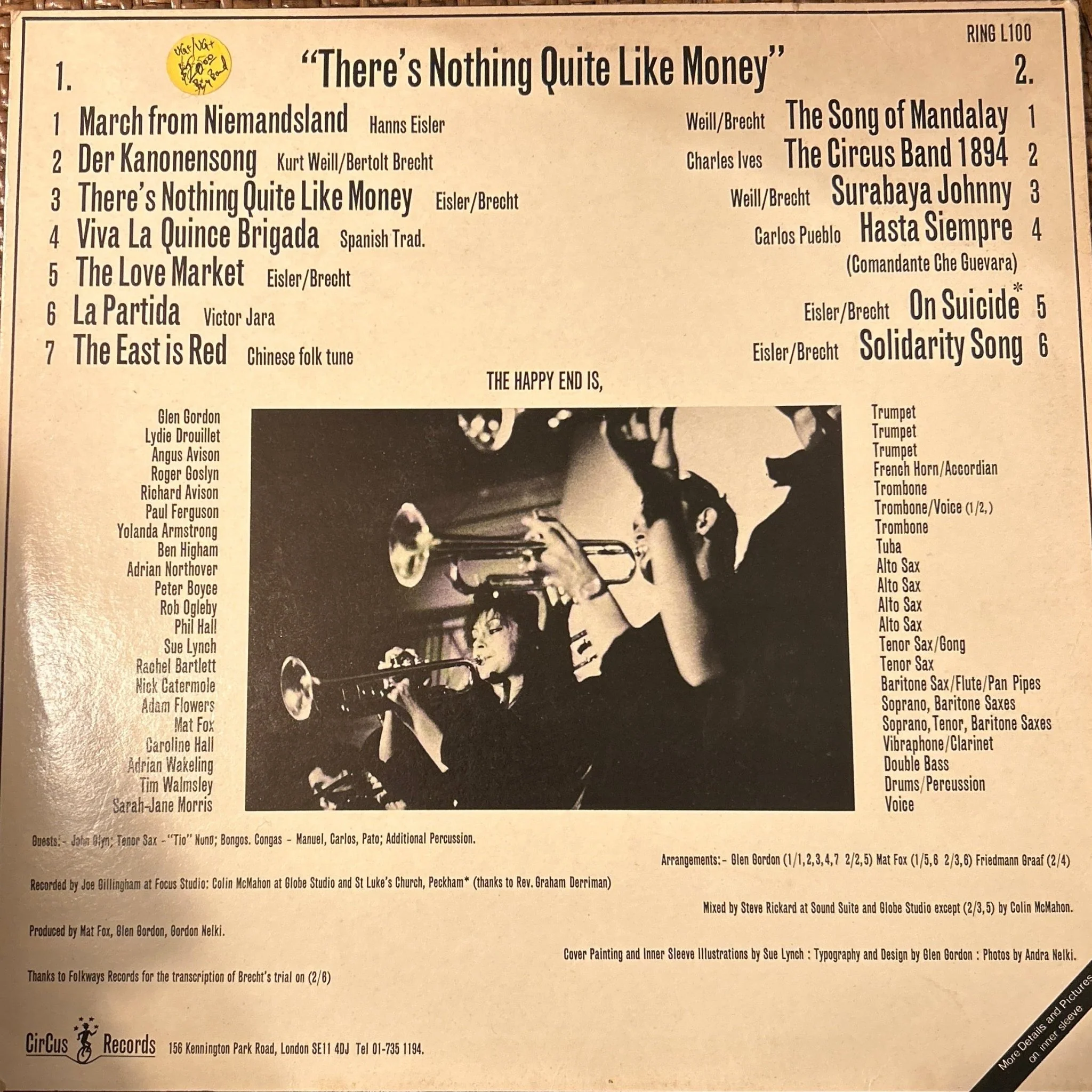 LP The Happy End ‎– There's Nothing Quite Like Money 2ª mano - Image 2