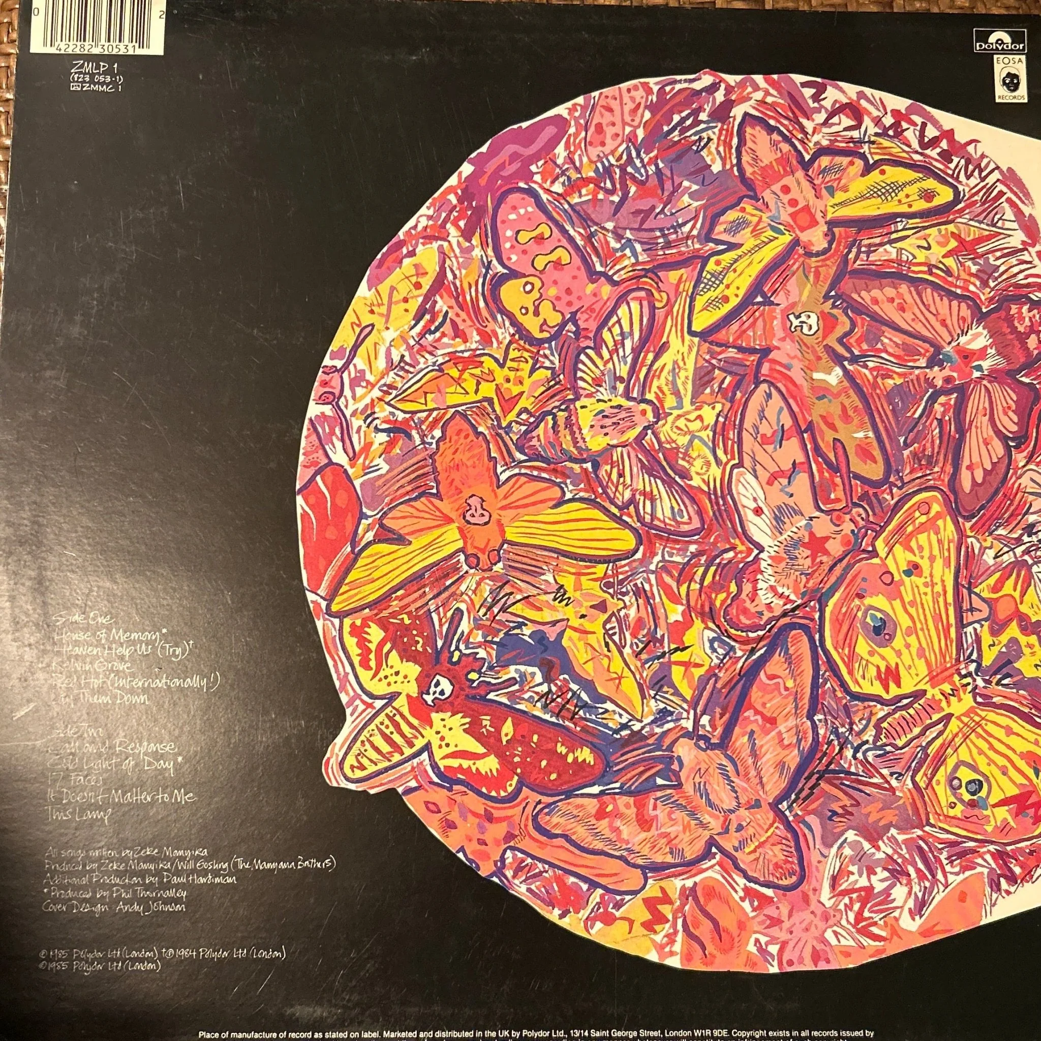 LP Zeke Manyika ‎– Call And Response 2ª Mano - Image 2
