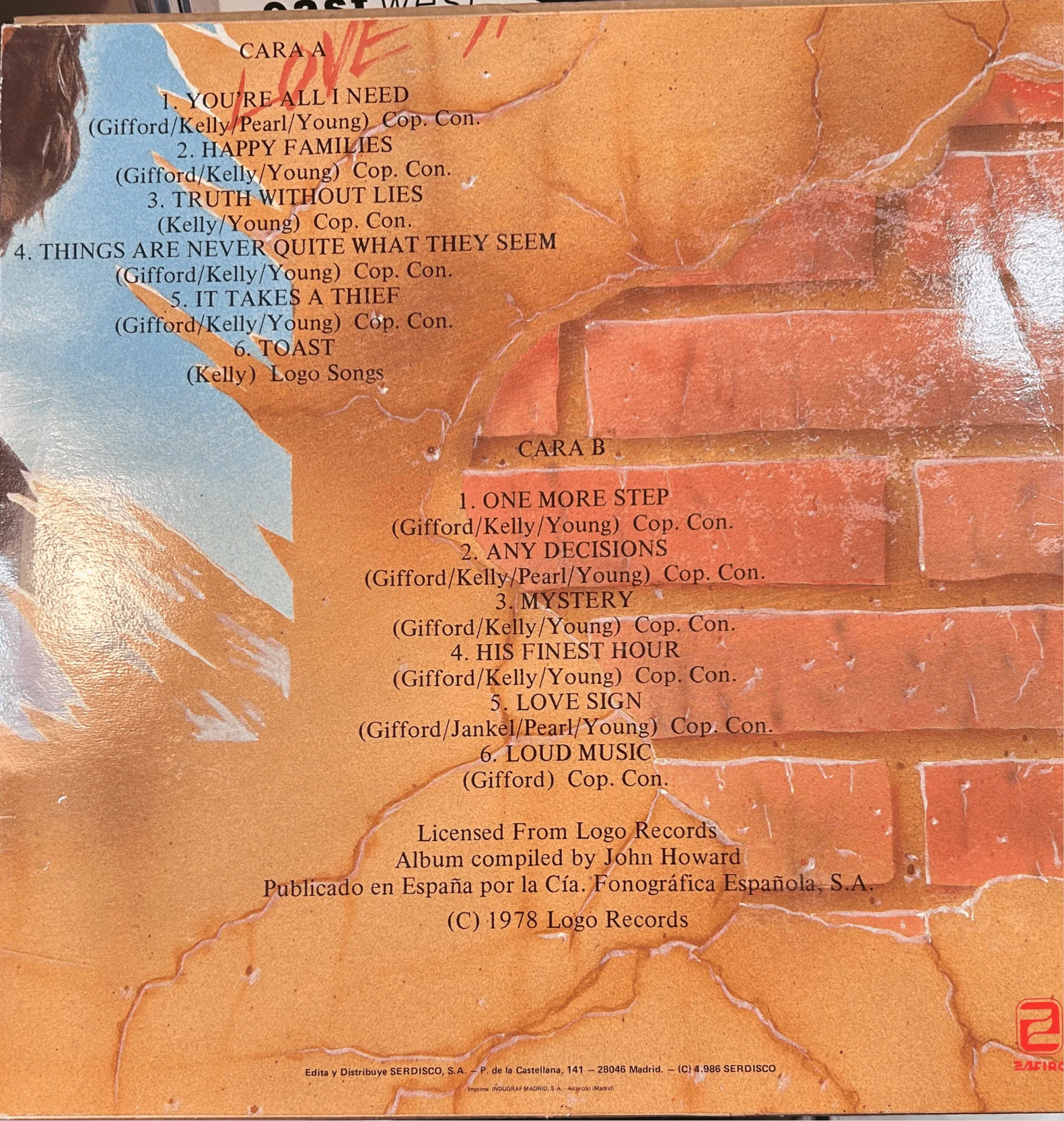LP Streetband Featuring Paul Young – Streetband Featuring Paul Young 2ª Mano - Image 2