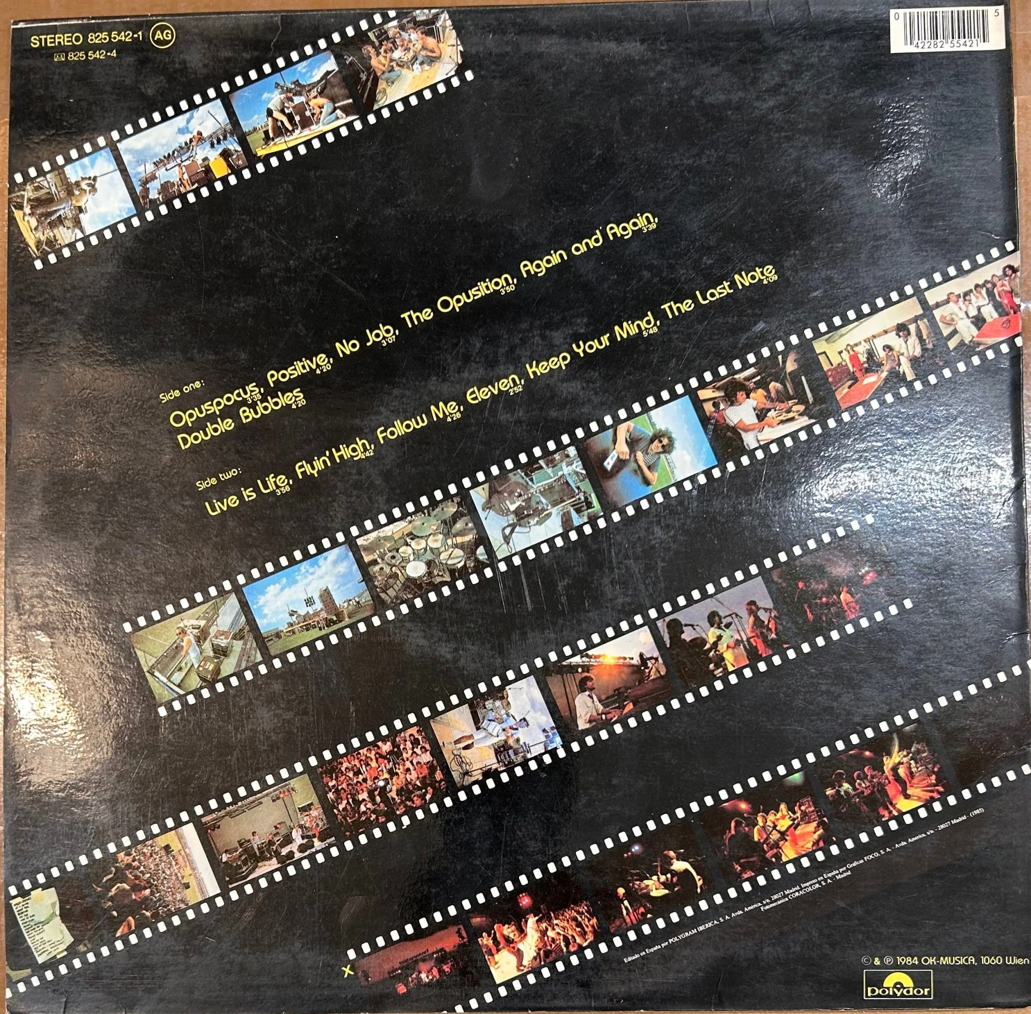 LP Opus ‎– Live Is Life 2ª Mano - Image 2