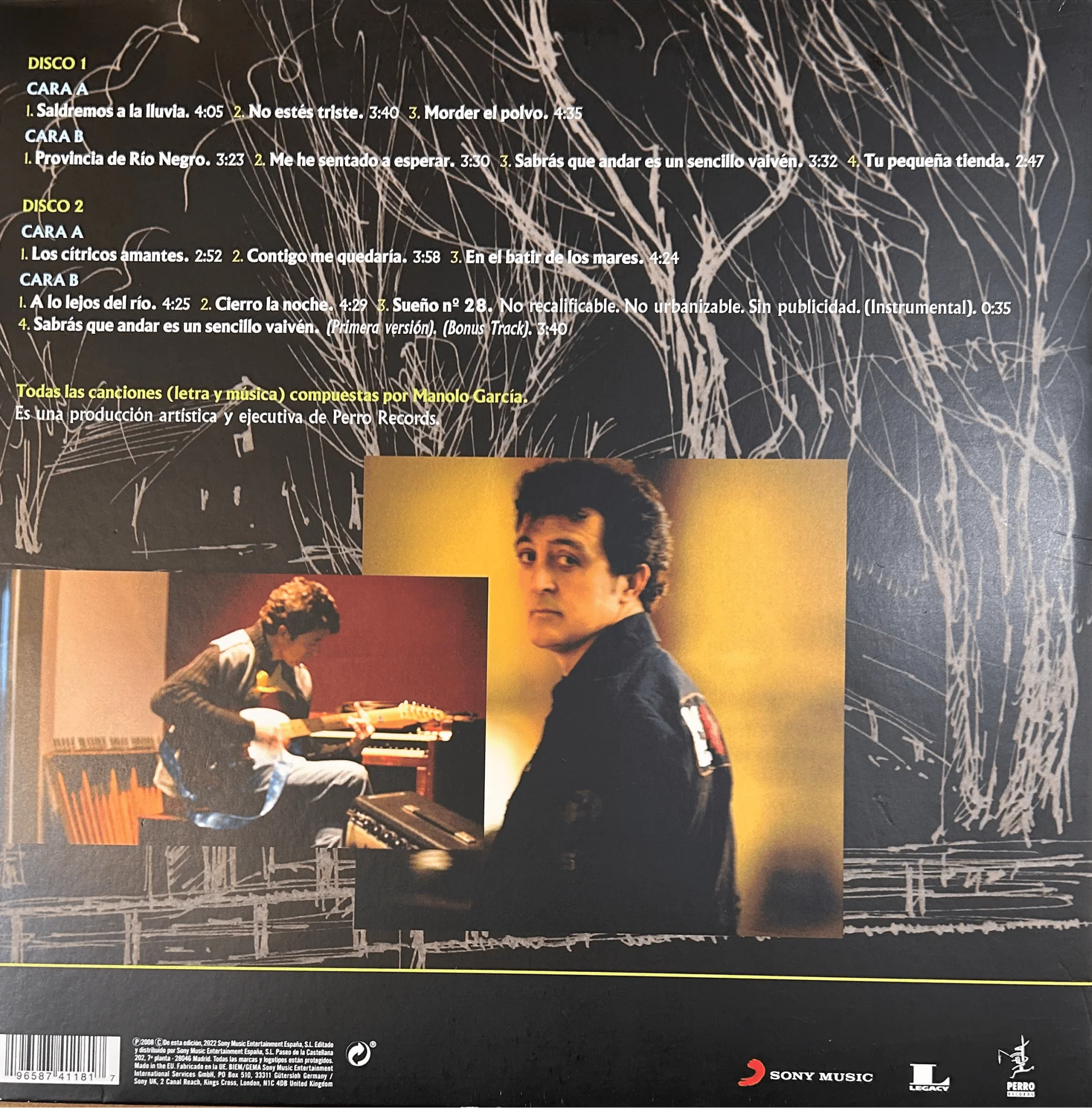 LP Manolo García – Saldremos A La Lluvia 2ª mano - Image 2