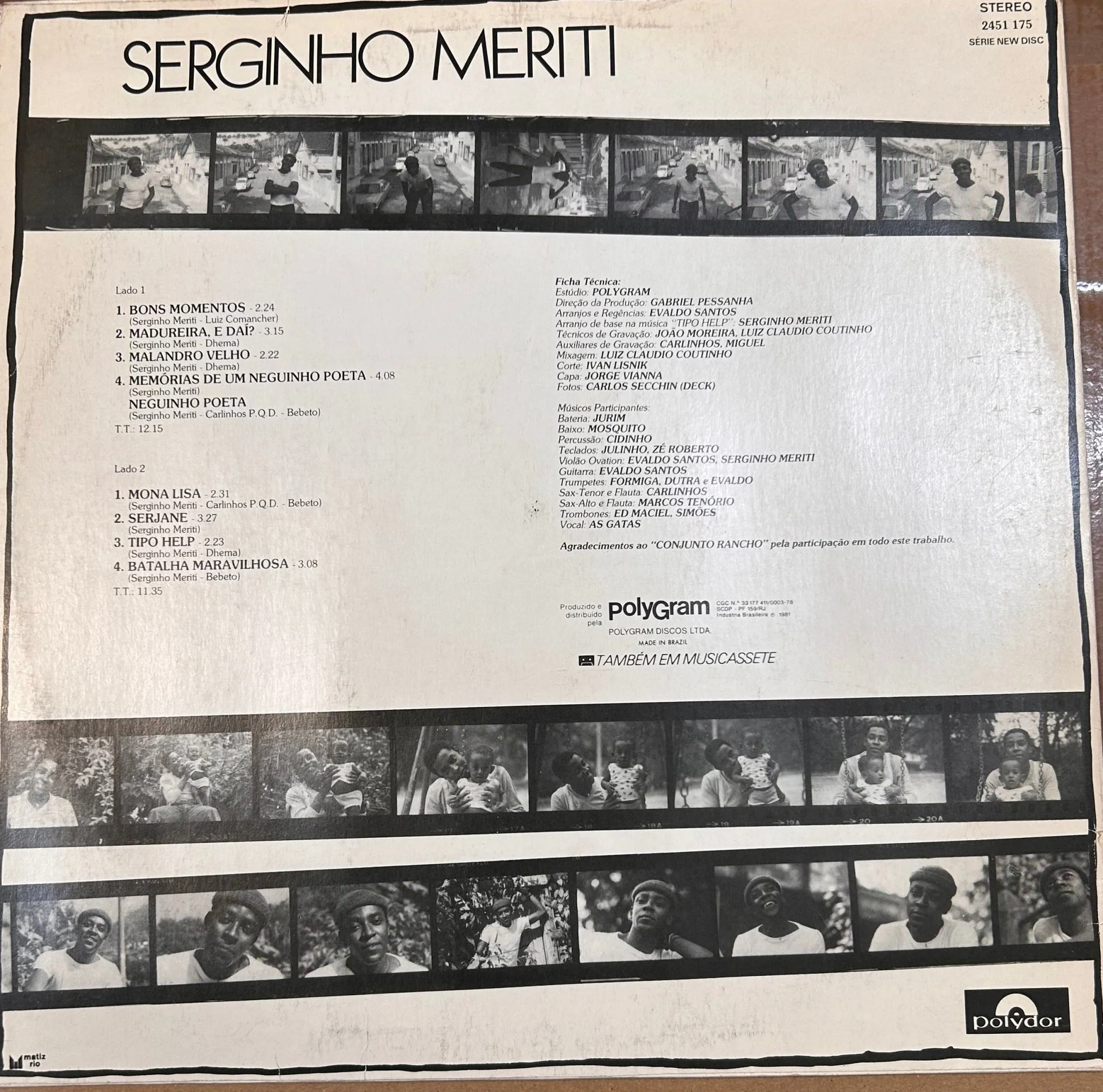 LP Serginho Meriti – Bons Momentos 2ª Mano - Image 2