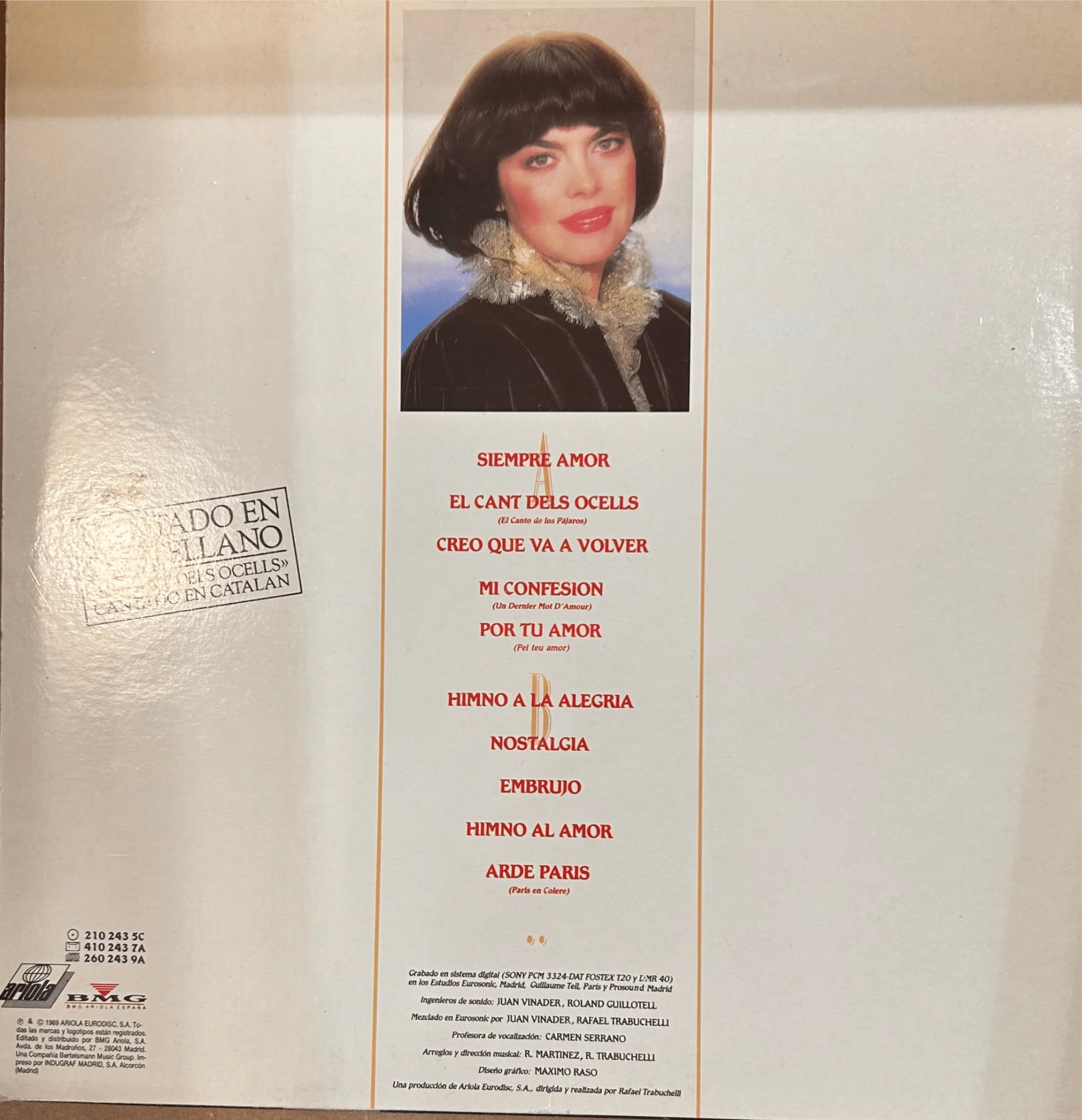 LP Mireille Mathieu ‎– Embrujo 2ª Mano (Producto exclusivo recogida en tienda) - Image 2