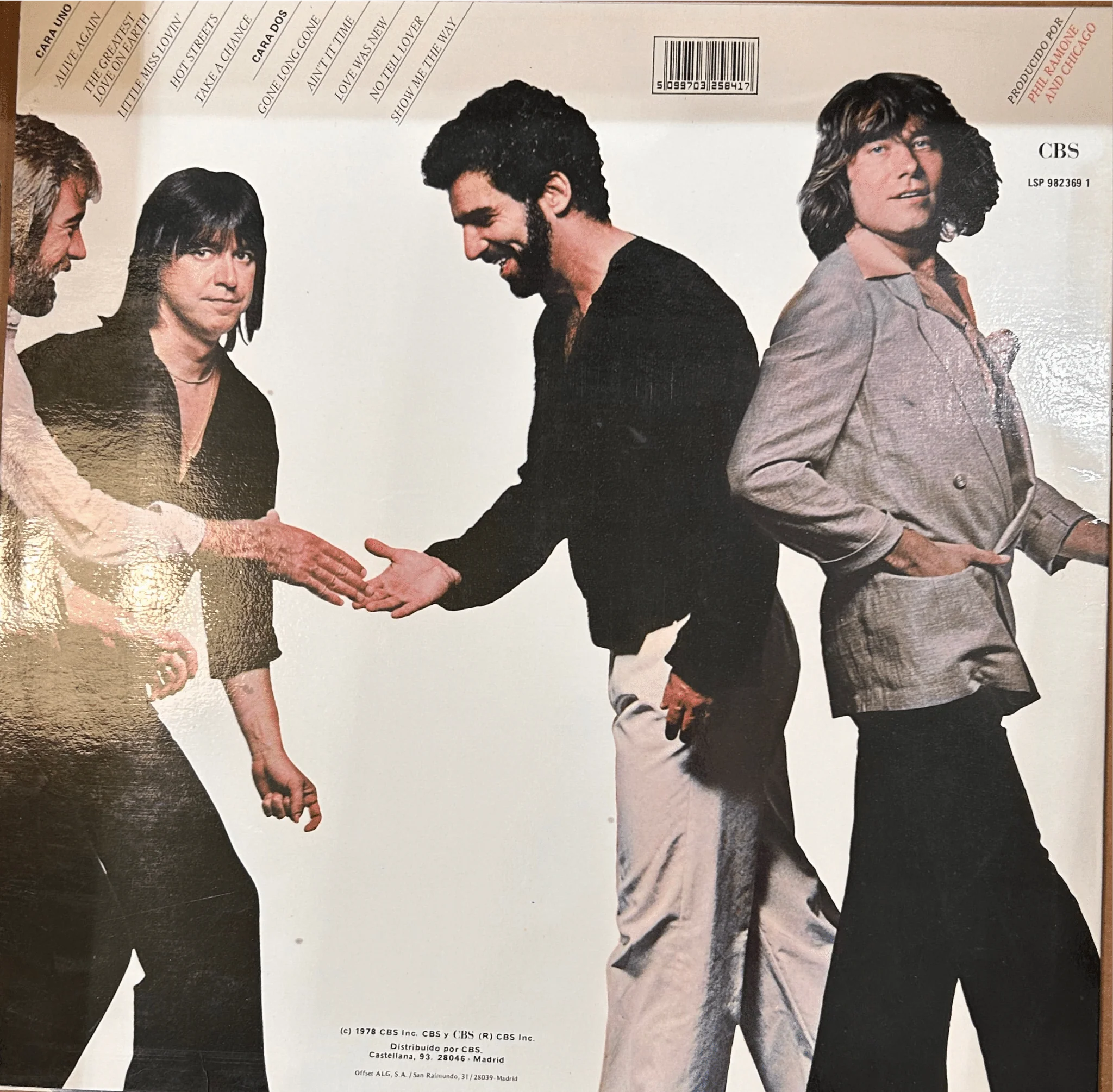 LP Chicago ‎– Hot Streets 2ª Mano (Producto exclusivo recogida en tienda) - Image 2