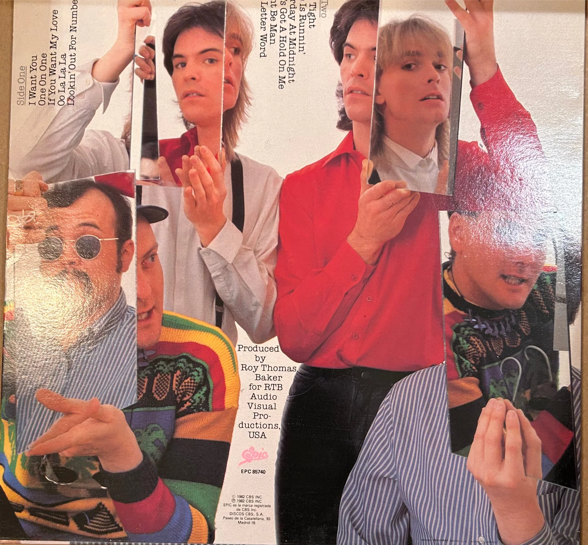 LP Cheap Trick – One On One 2ª mano - Image 2