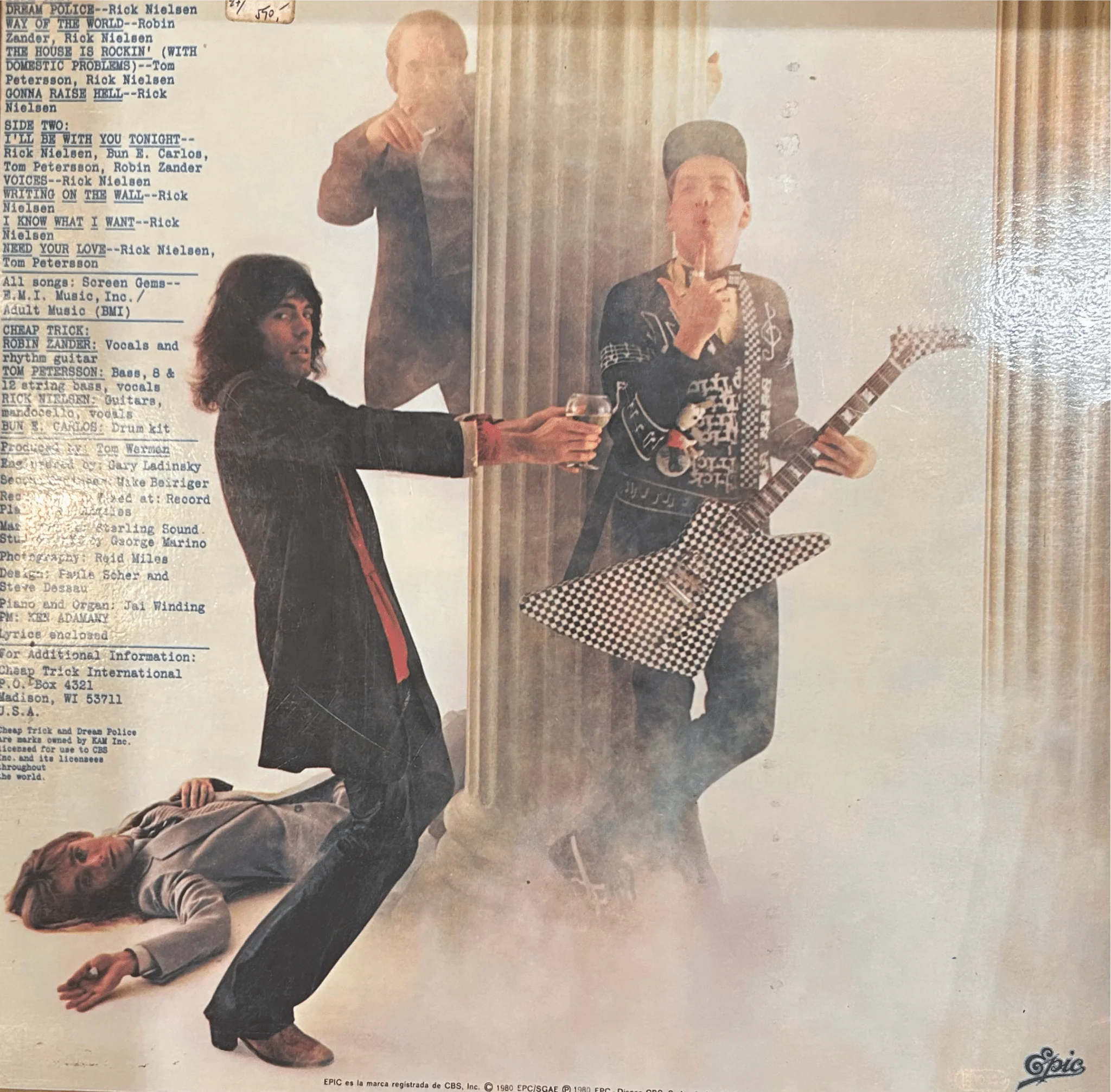 LP Cheap Trick ‎– Dream Police 2ª mano - Image 2
