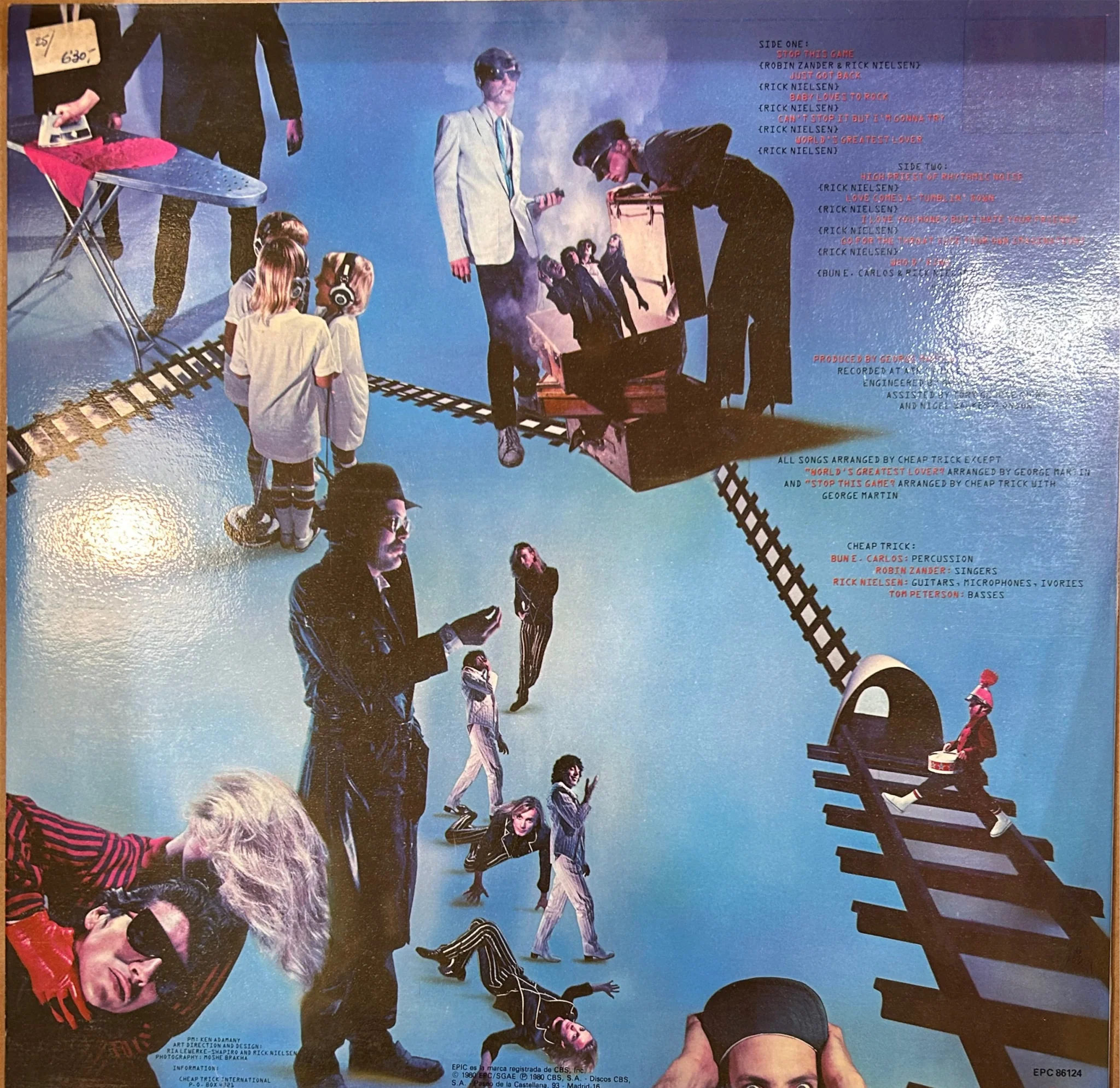 LP Cheap Trick ‎– All Shook Up 2ª mano - Image 2