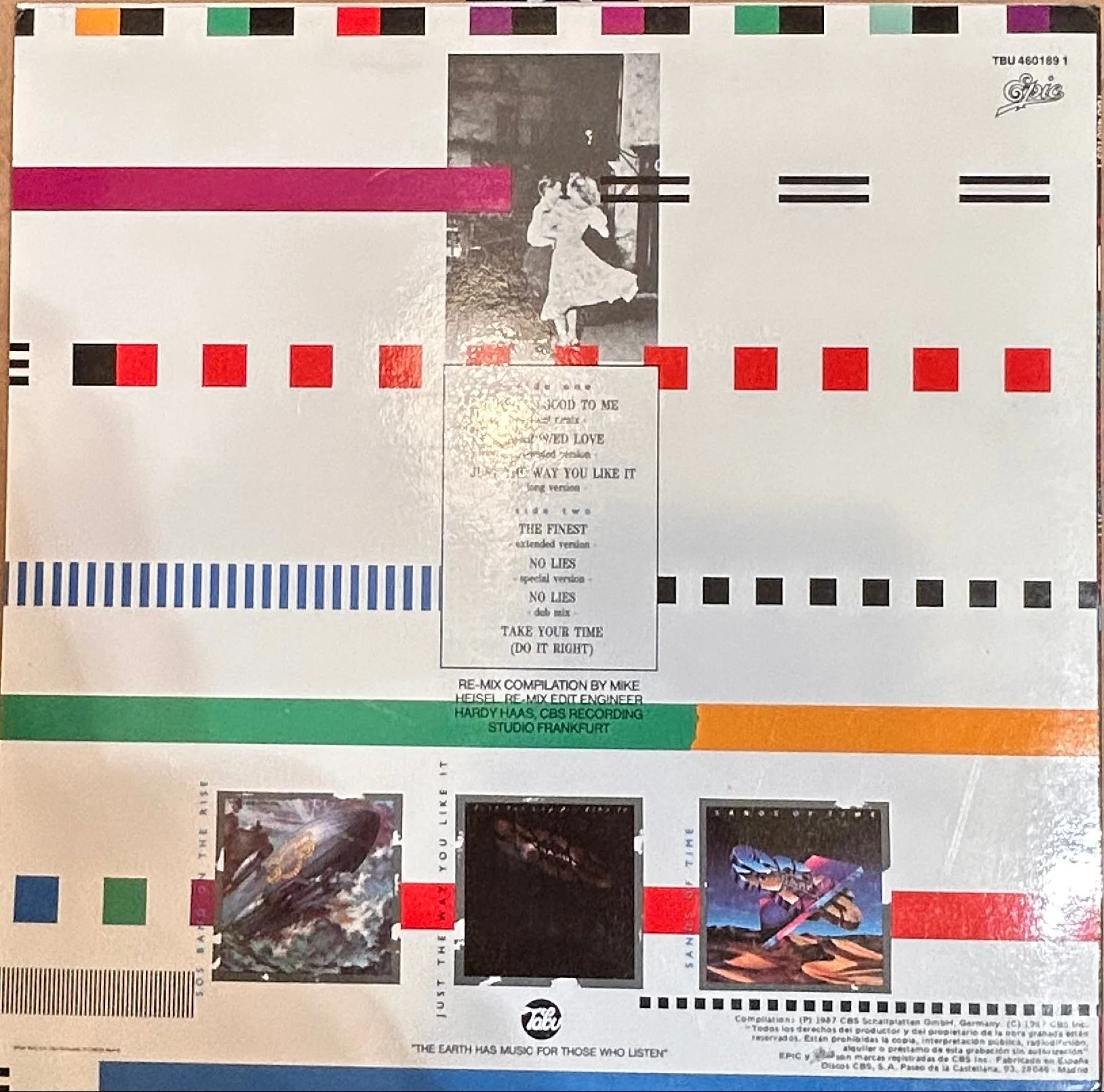 LP SOS Band ‎– The SOS Band 1980-1987: The Hit Mixes 2ª Mano - Image 2