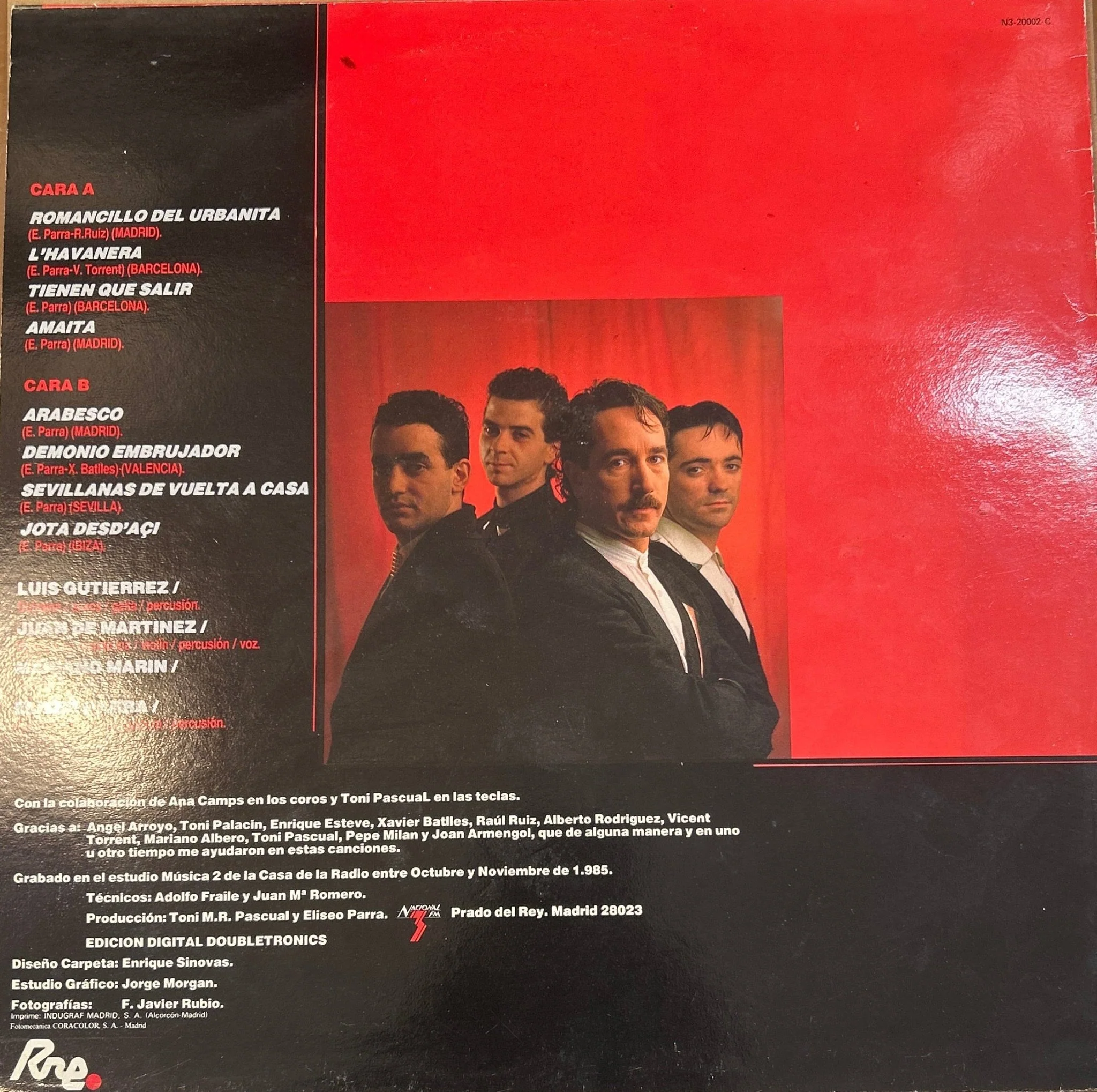 LP Eliseo Parra y Mosaico – De Raiz 2ª mano - Image 2