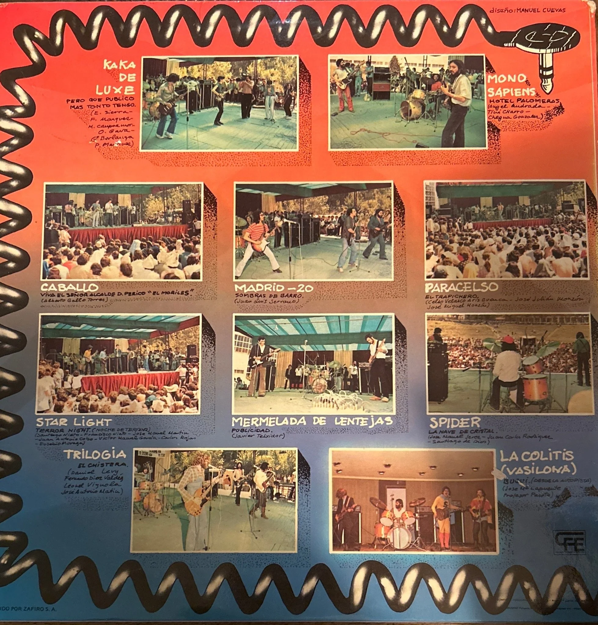 LP V/A ‎– San Isidro Rock 2ª Mano - Image 2