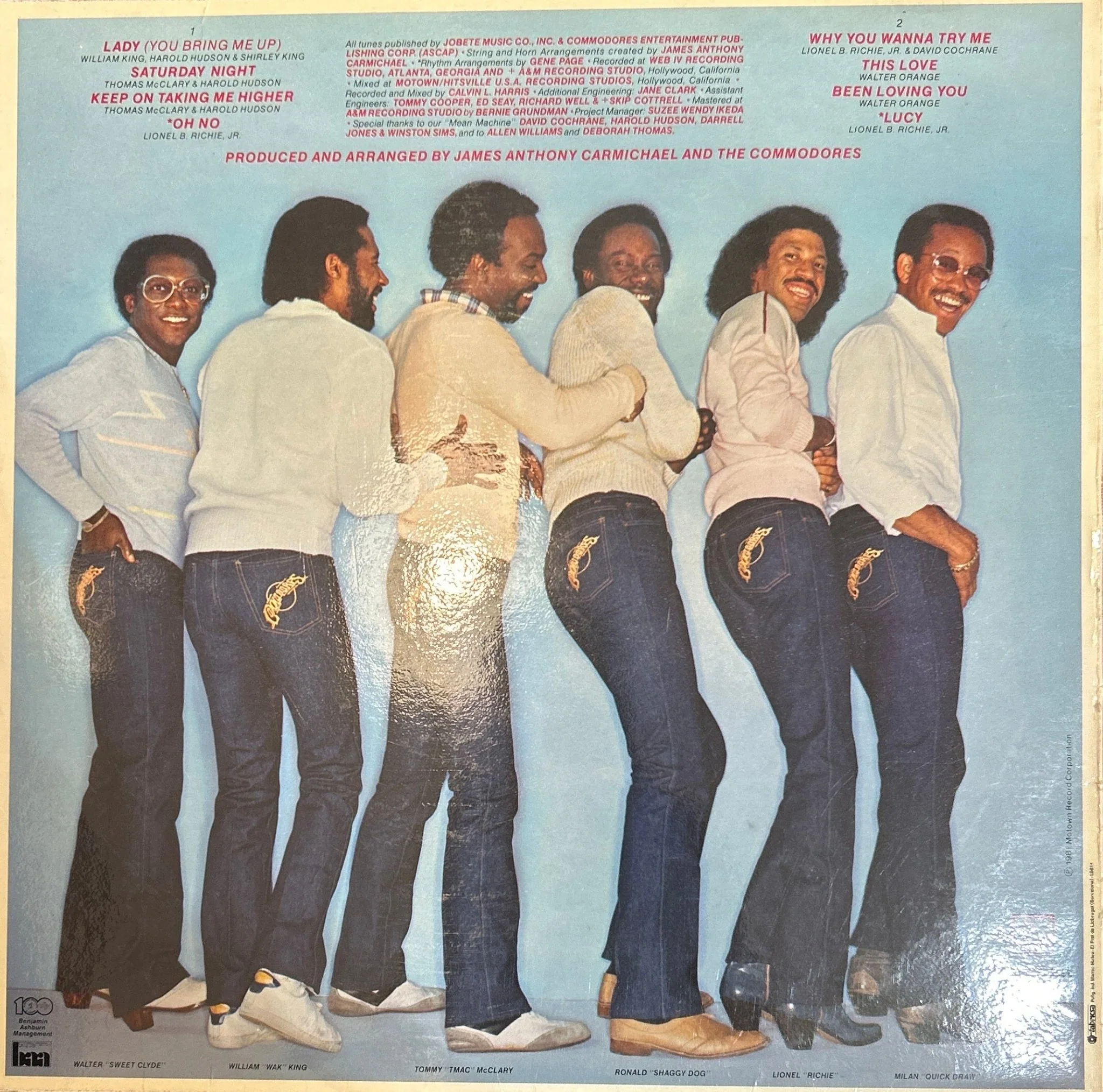 LP Commodores ‎– In The Pocket 2ª mano - Image 2