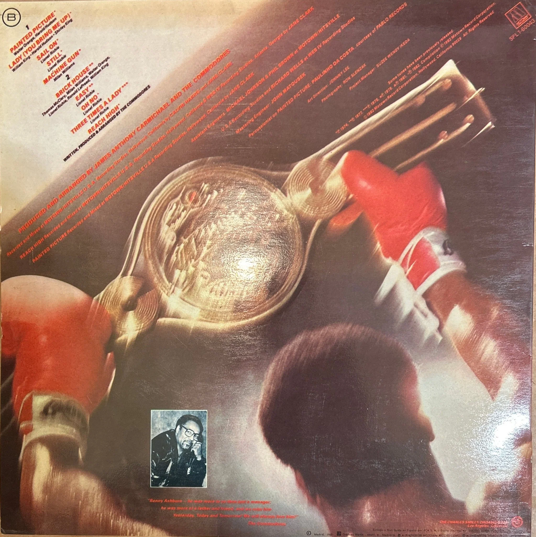 LP Commodores ‎– All The Great Hits 2ª mano - Image 2
