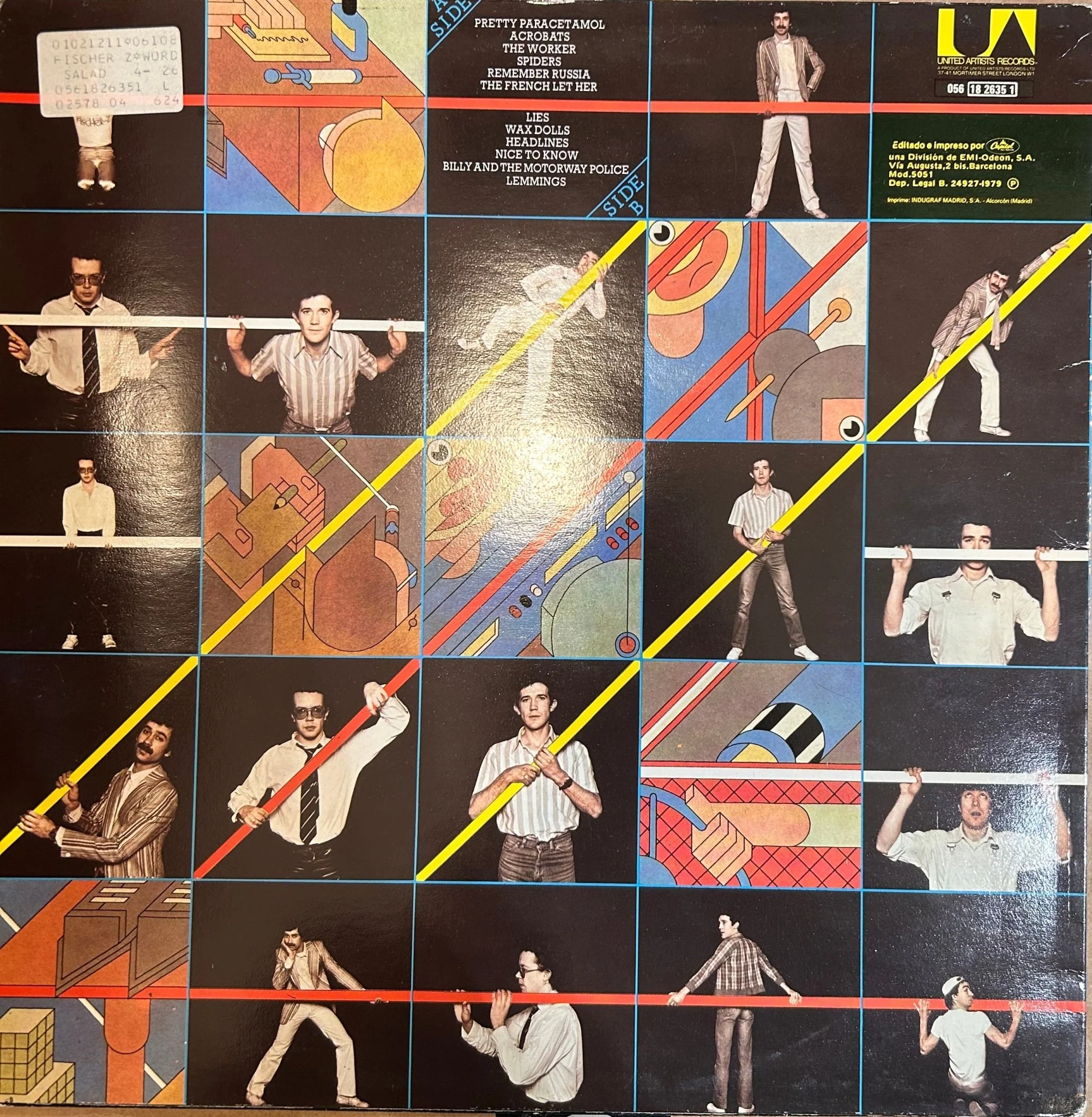 LP Fischer-Z ‎– Word Salad 2ª mano - Image 2