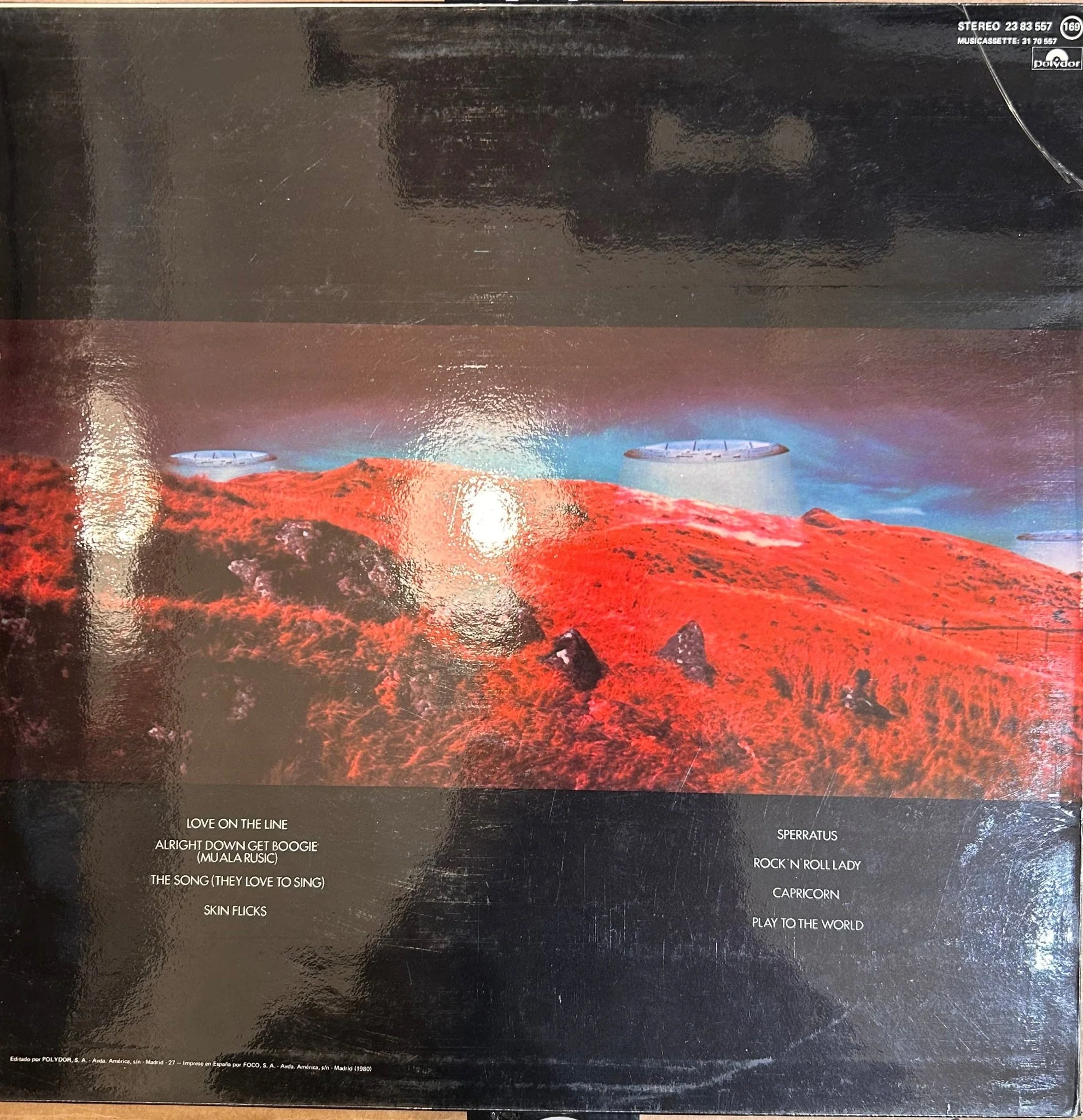 LP Barclay James Harvest ‎– Eyes Of The Universe 2ª Mano - Image 2