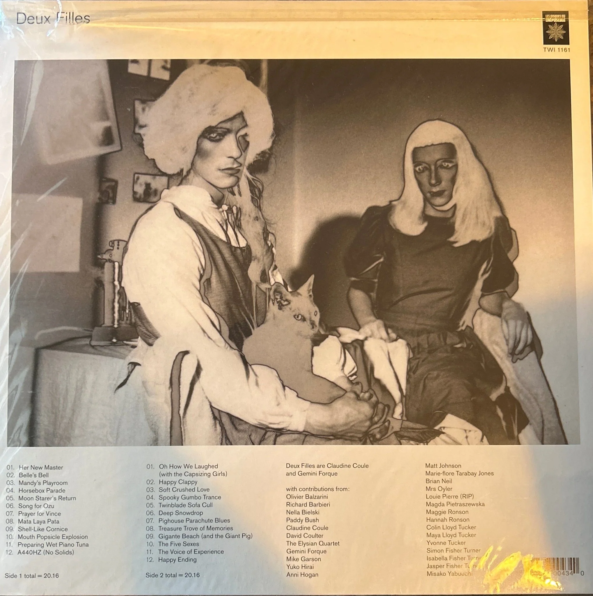 LP Deux Filles ‎– Space & Time 2ª Mano - Image 2