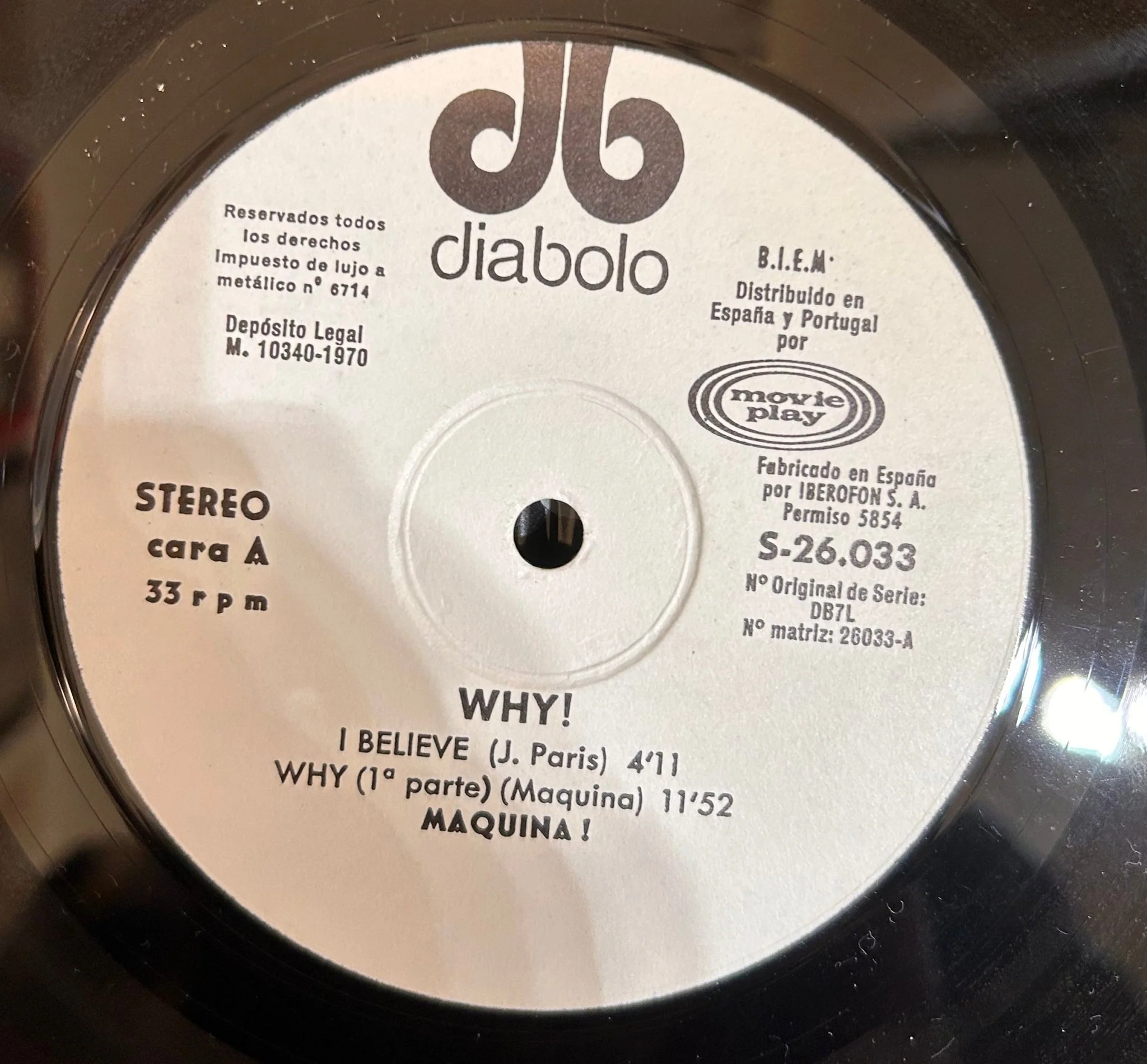 LP Maquina – Why? 2ª mano - Image 3