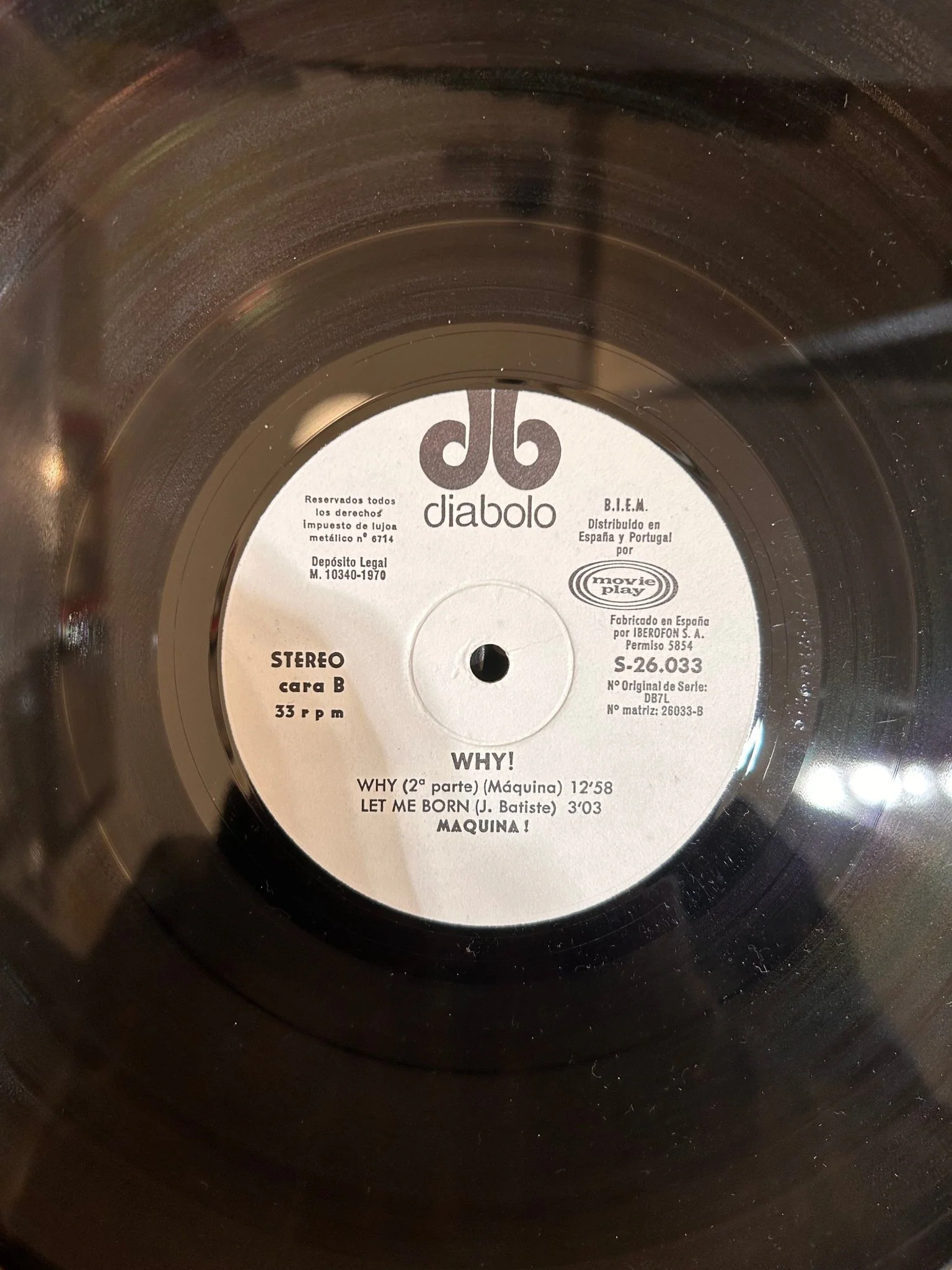 LP Maquina – Why? 2ª mano - Image 4