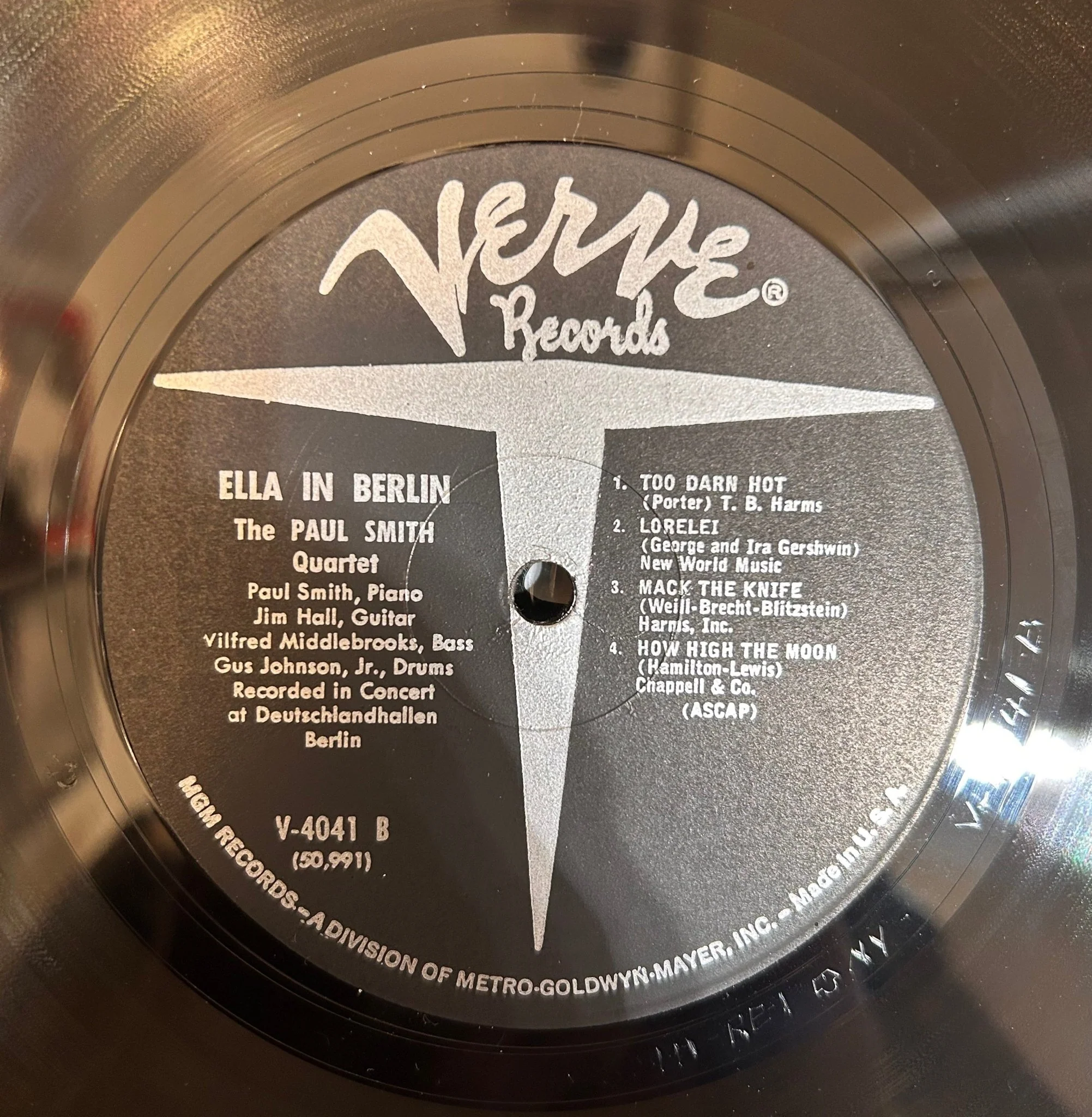 LP Ella Fitzgerald ‎– Mack The Knife - Ella In Berlin 2ª Mano - Image 4