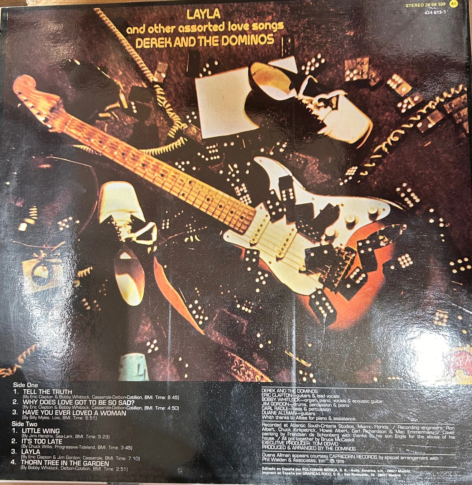 LP Derek & The Dominos ‎– Layla And Other Assorted Love Songs 2ª Mano - Image 2