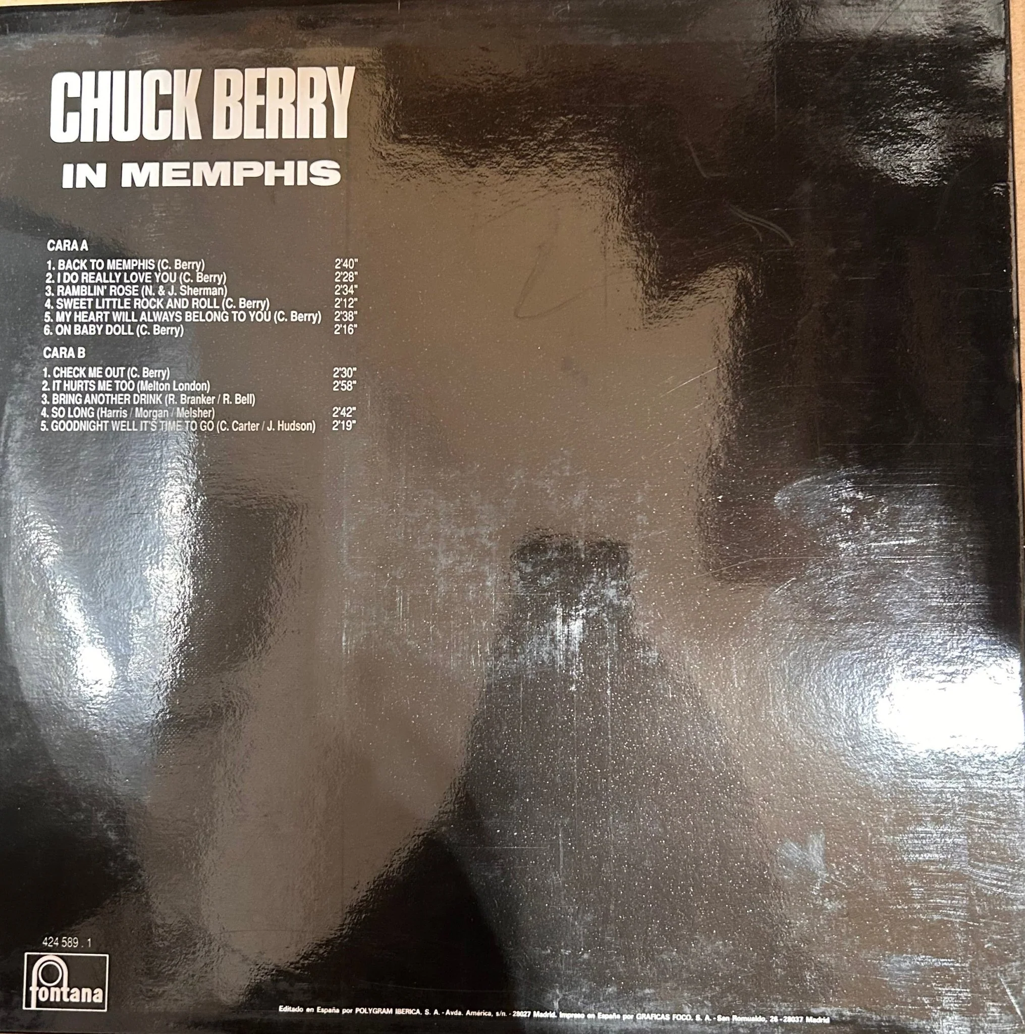 LP Chuck Berry ‎– Chuck Berry In Memphis 2ª Mano - Image 2
