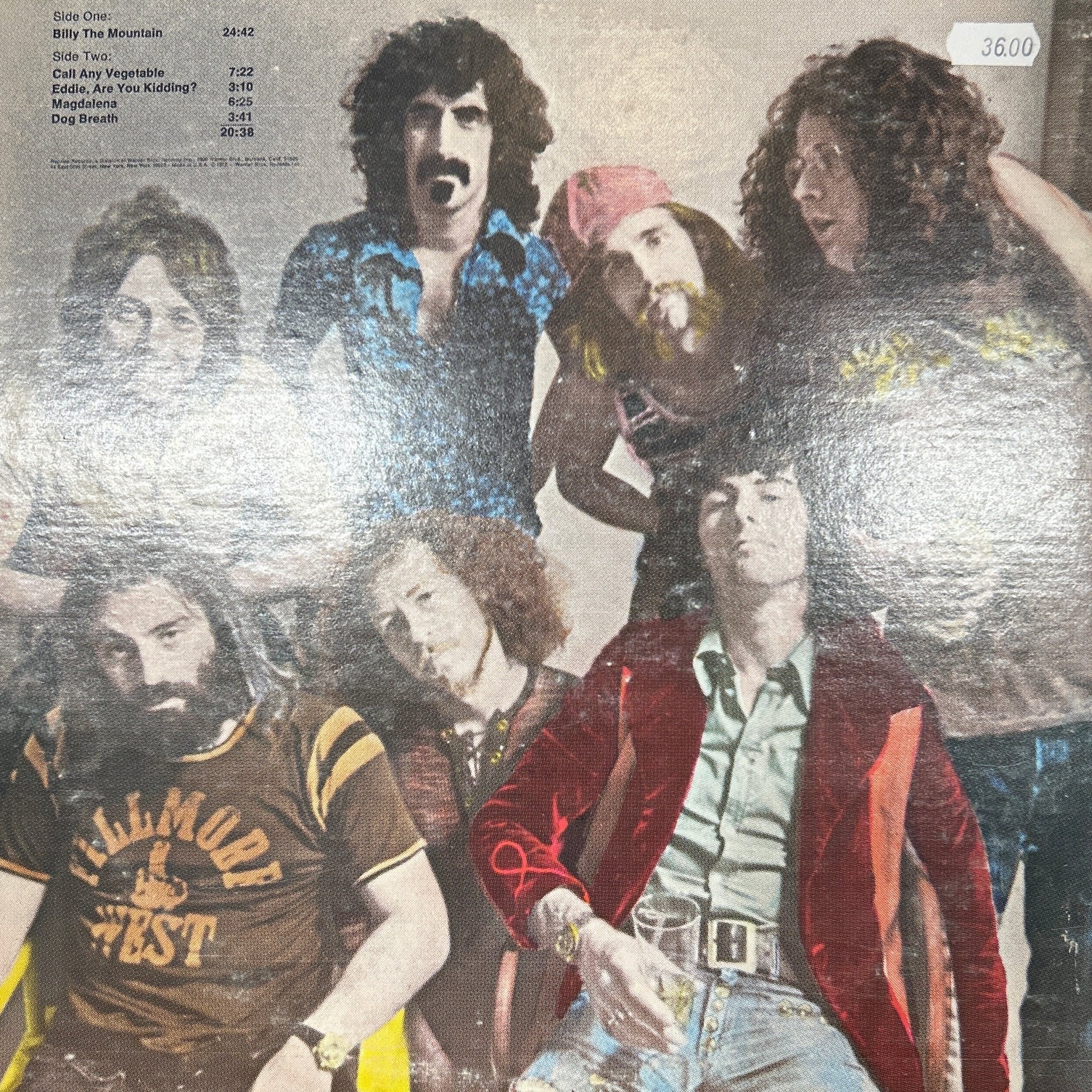 LP The Mothers ‎– Just Another Band From L.A. 2ª Mano - Image 2