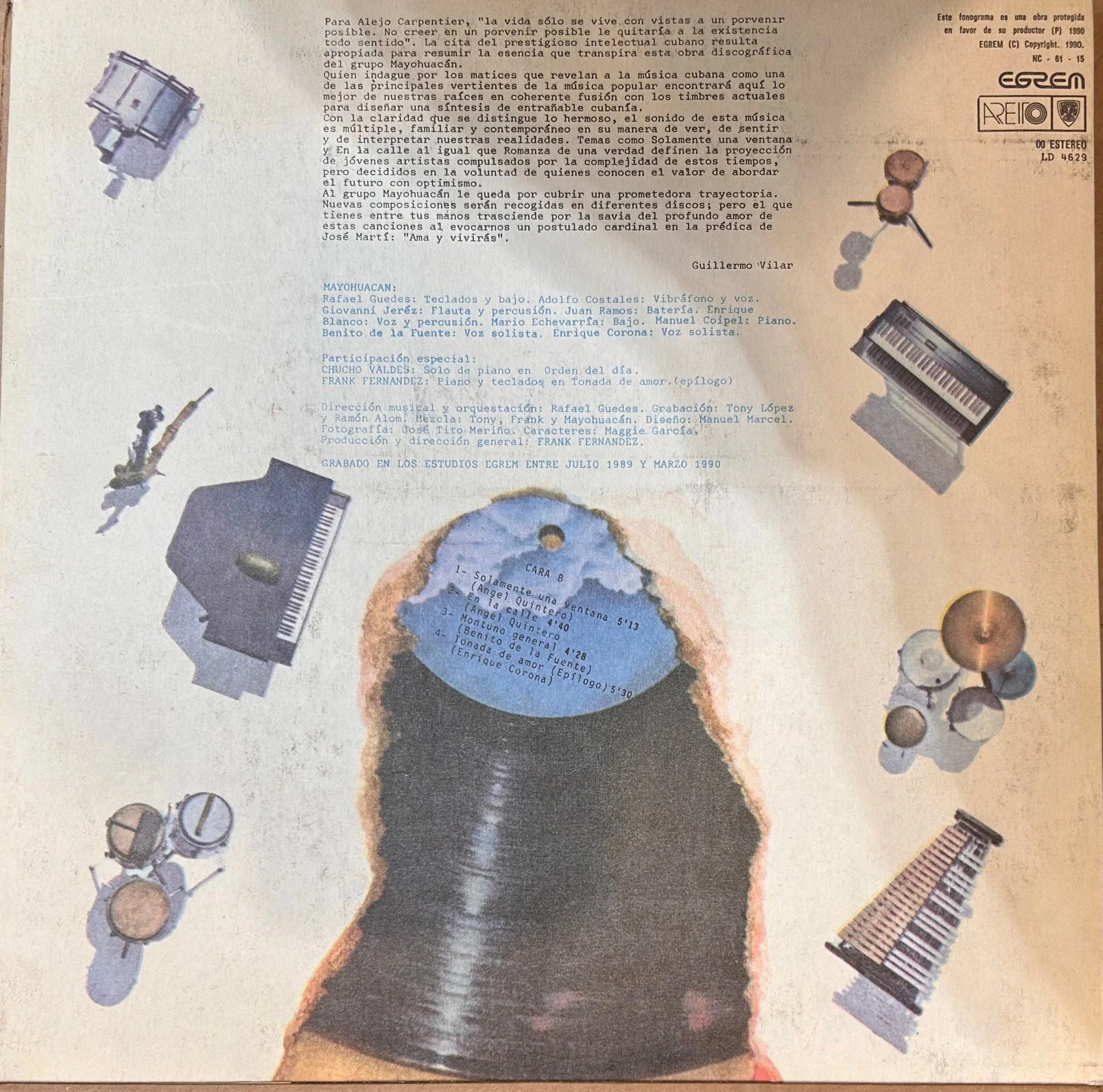 LP Mayohuacan ‎– Si El Amor Eres Tu 2ª Mano - Image 2