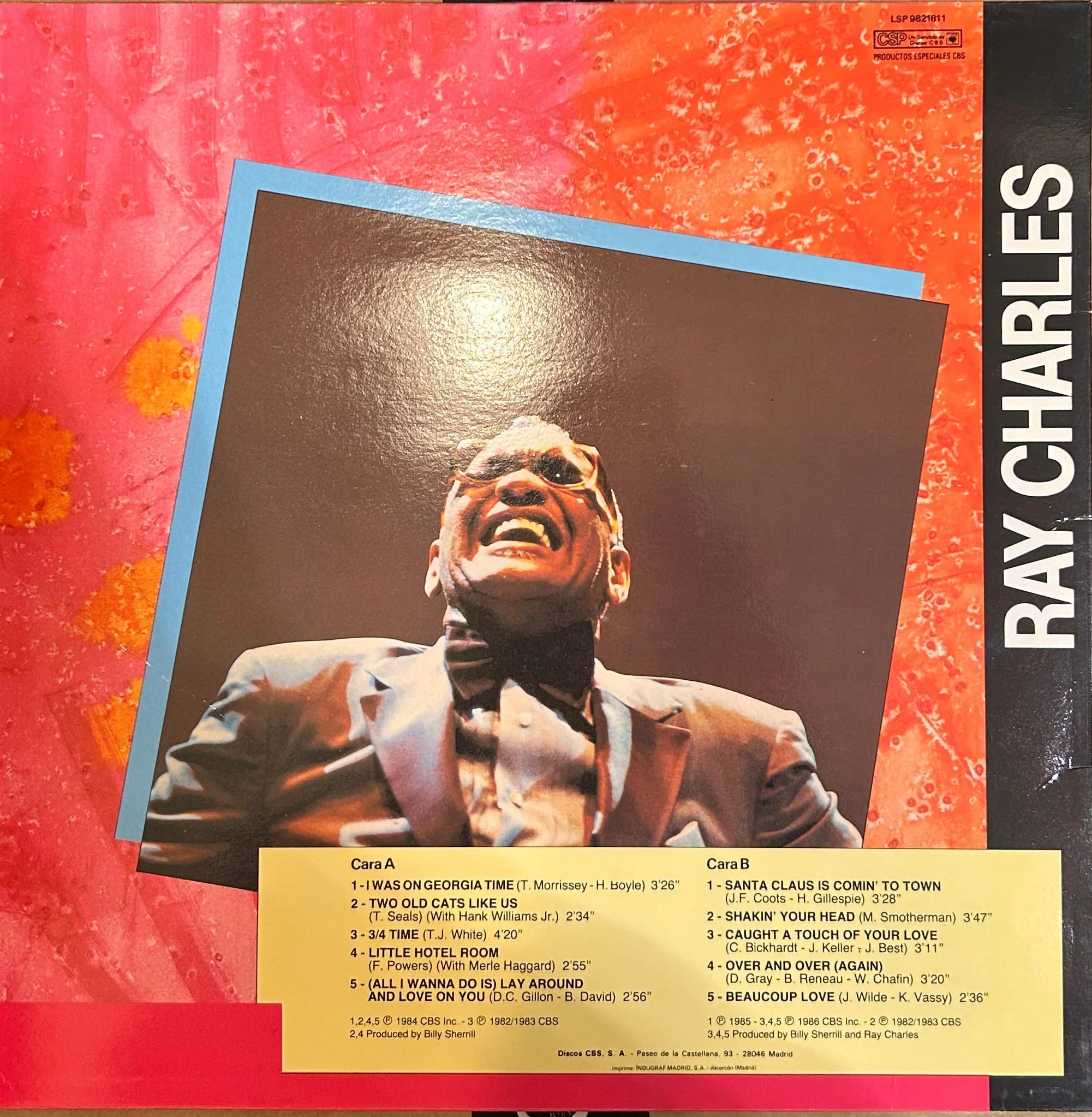 LP Ray Charles ‎– I Was On Georgia Time 2ª mano (Producto exclusivo recogida en tienda) - Image 2