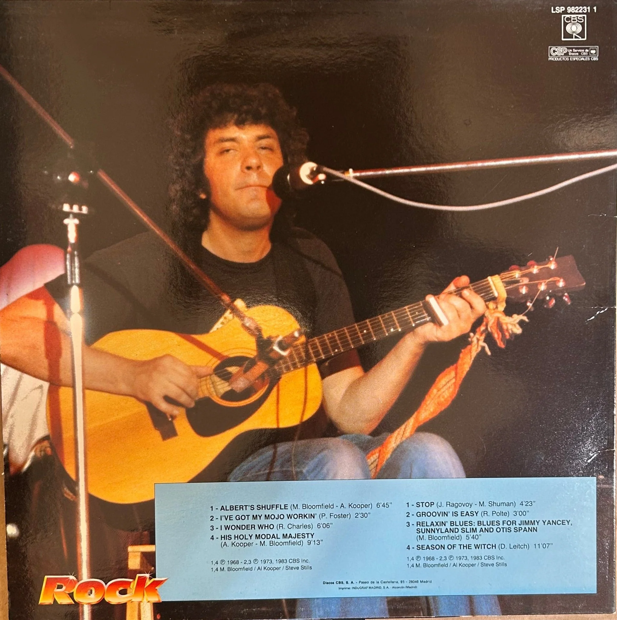 LP Mike Bloomfield ‎– Stop 2ª mano  (Producto exclusivo recogida en tienda) - Image 2