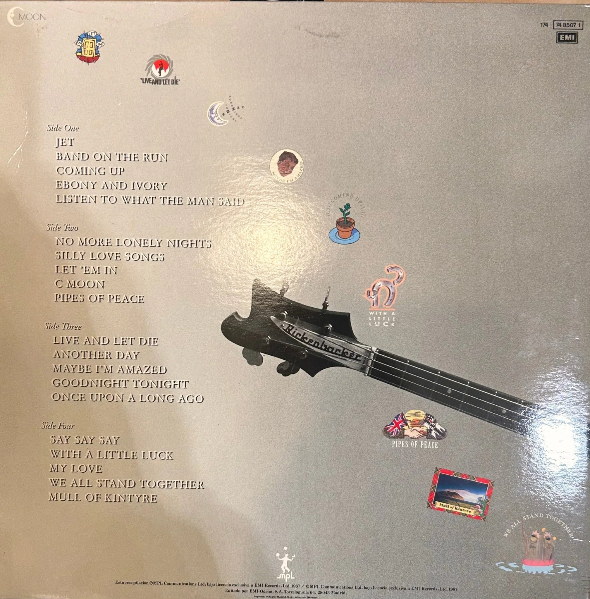 LP Paul McCartney ‎– All The Best ! 2ª mano - Image 2
