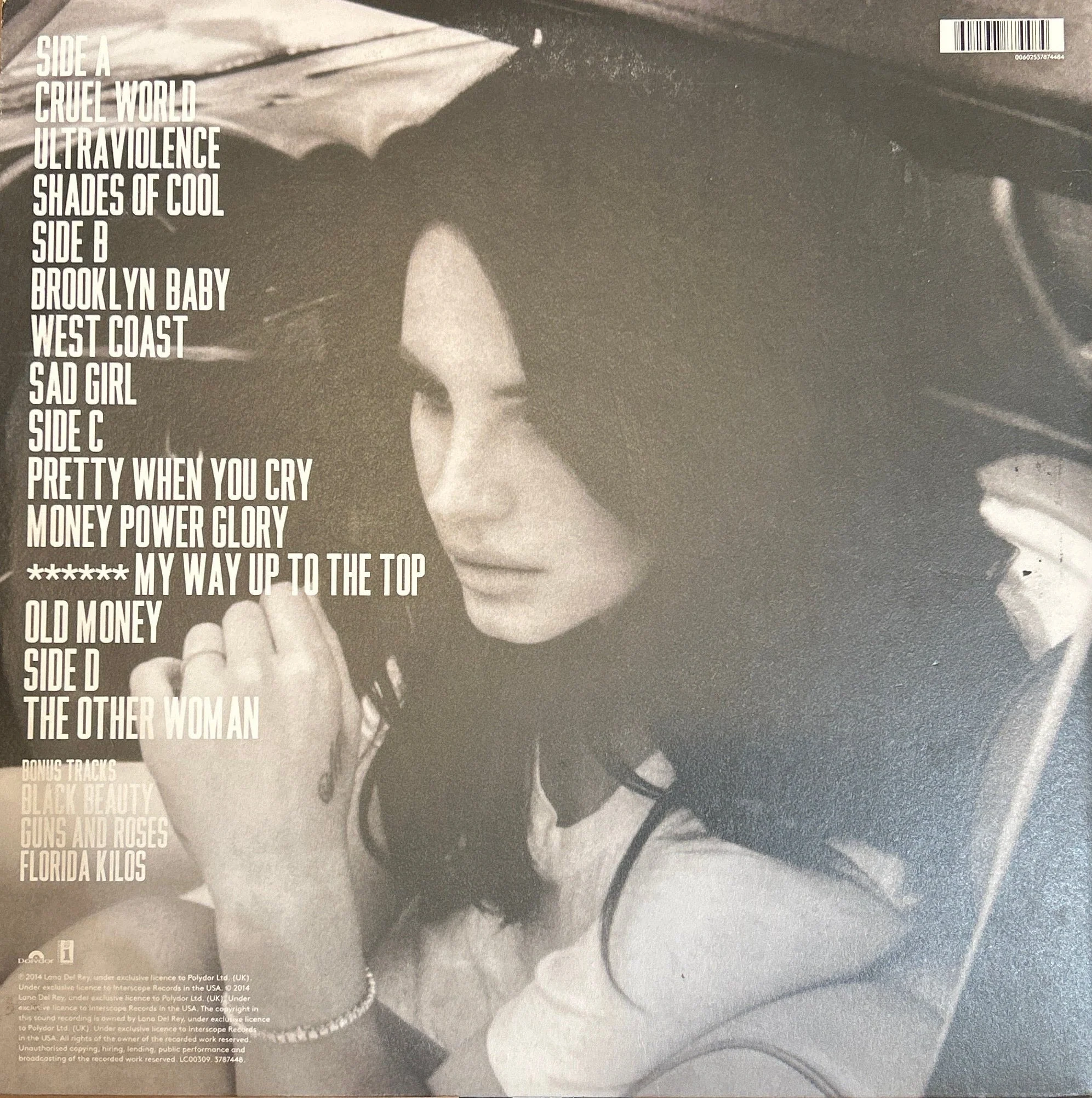 LP Lana Del Rey ‎– Ultraviolence  2ª Mano - Image 2
