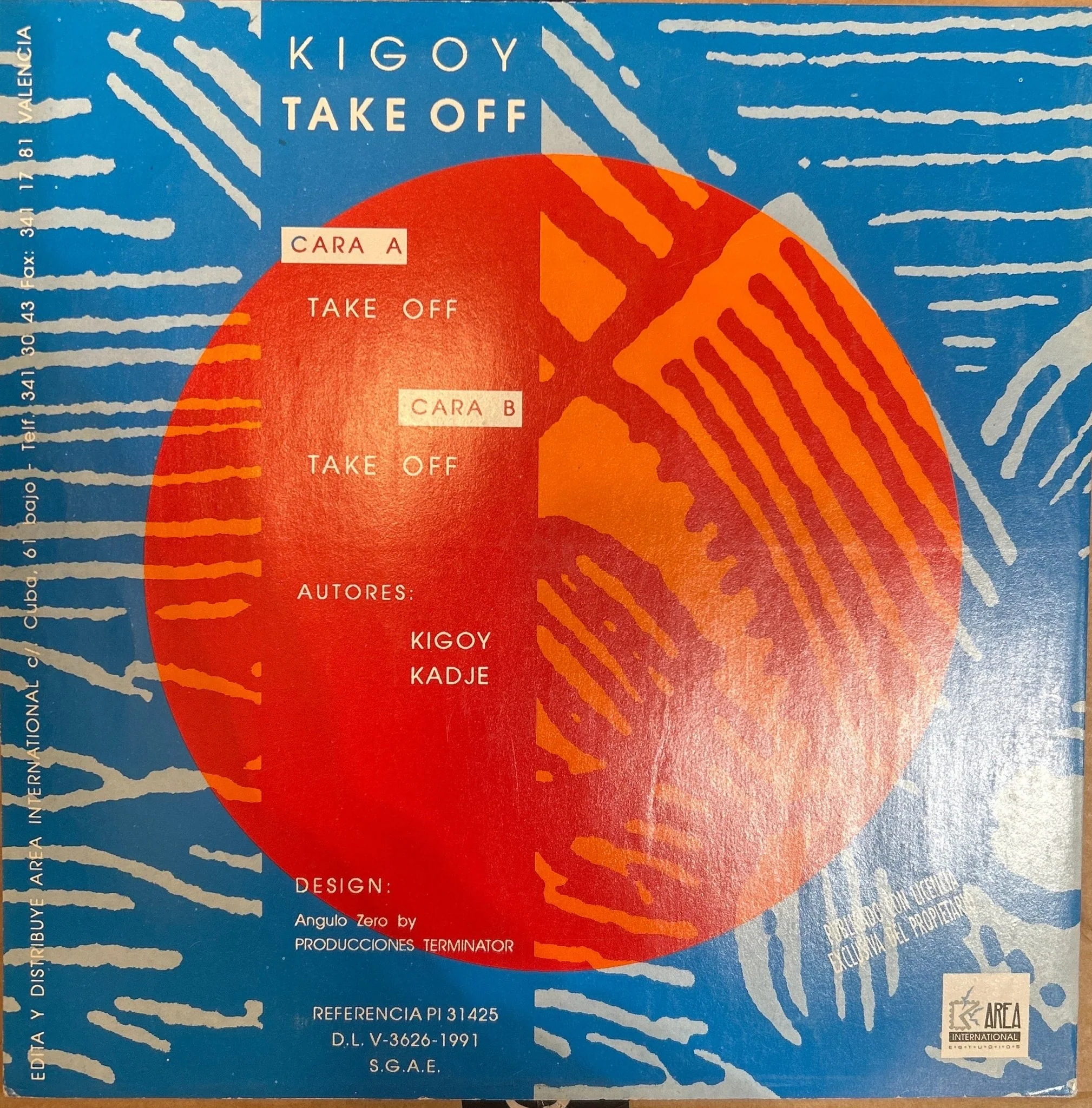 LP Kigoy ‎– Take Off 2ª Mano - Image 2