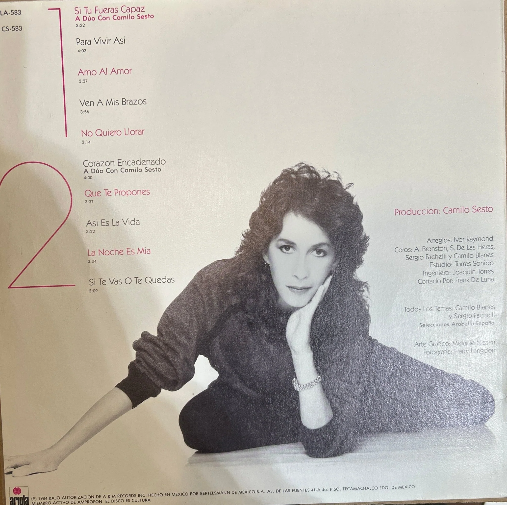 LP Lani Hall ‎– Lani Hall 2ª Mano - Image 2