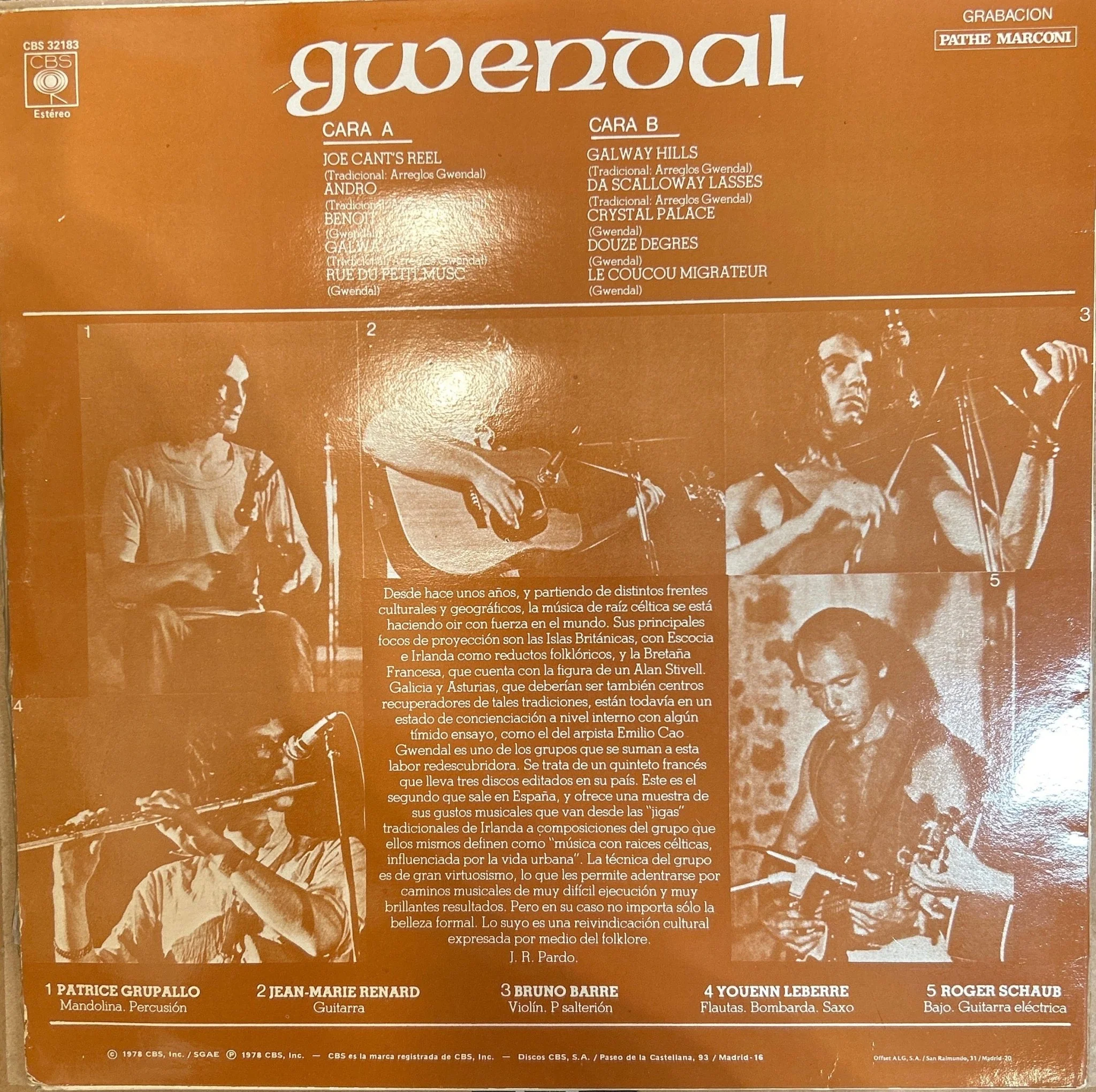 LP Gwendal ‎– Gwendal 2ª mano (Producto exclusivo recogida en tienda) - Image 2