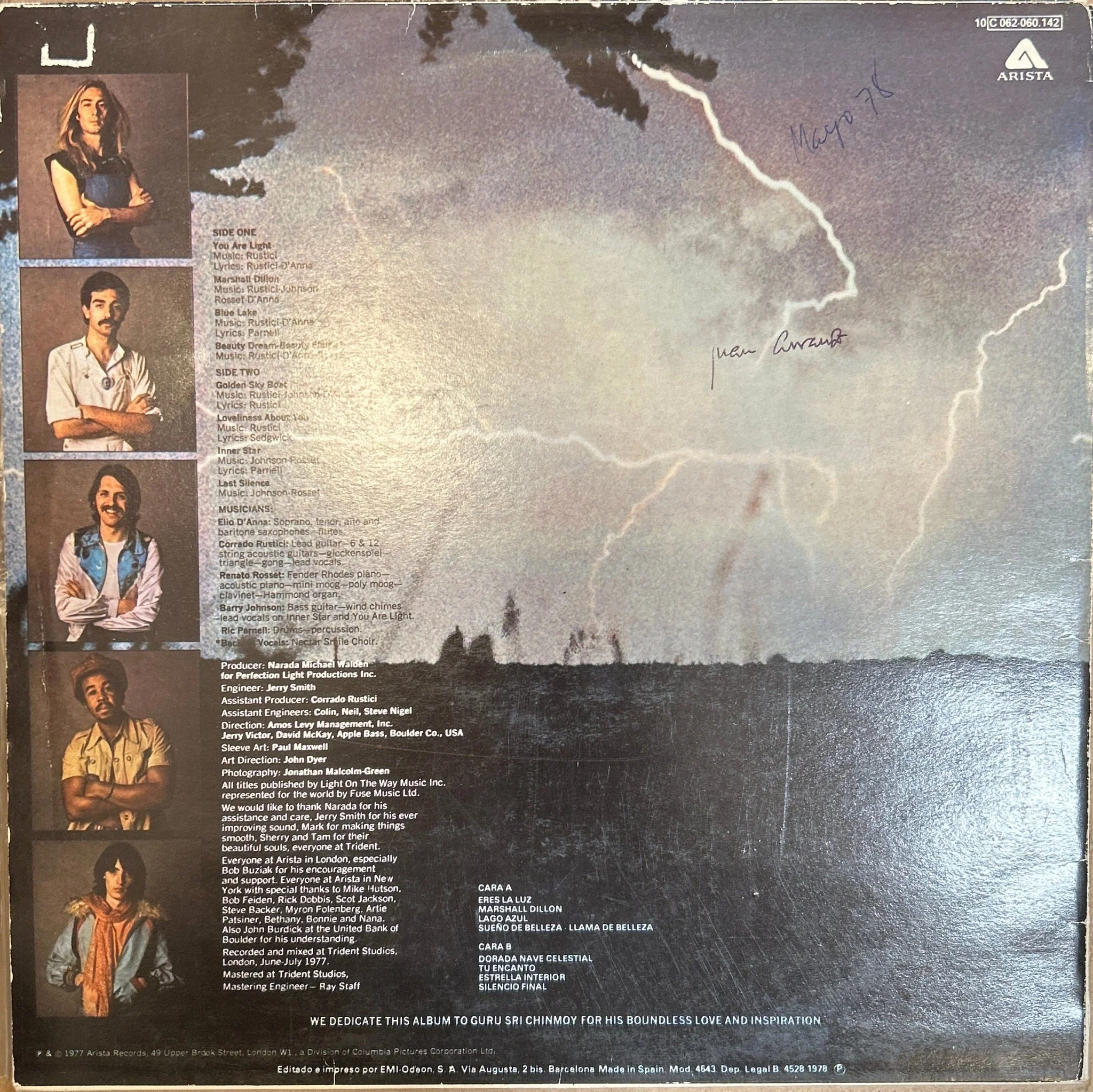 LP Nova – Wings Of Love 2ª Mano - Image 2