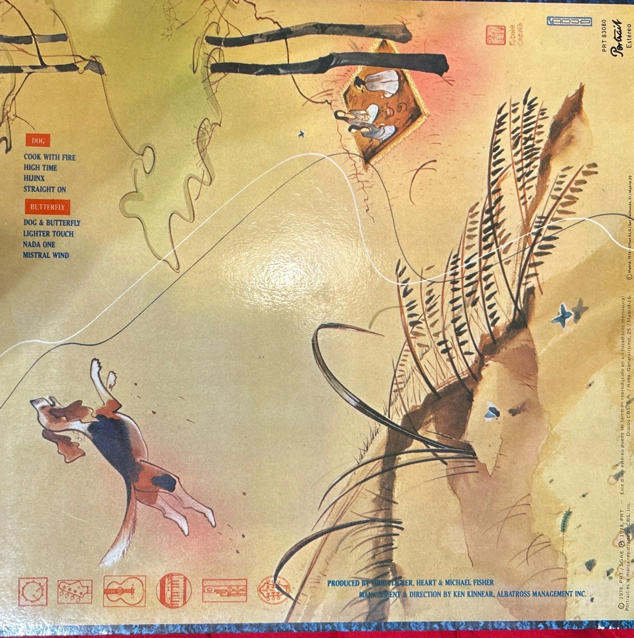 LP Heart ‎– Dog & Butterfly 2ª mano - Image 2