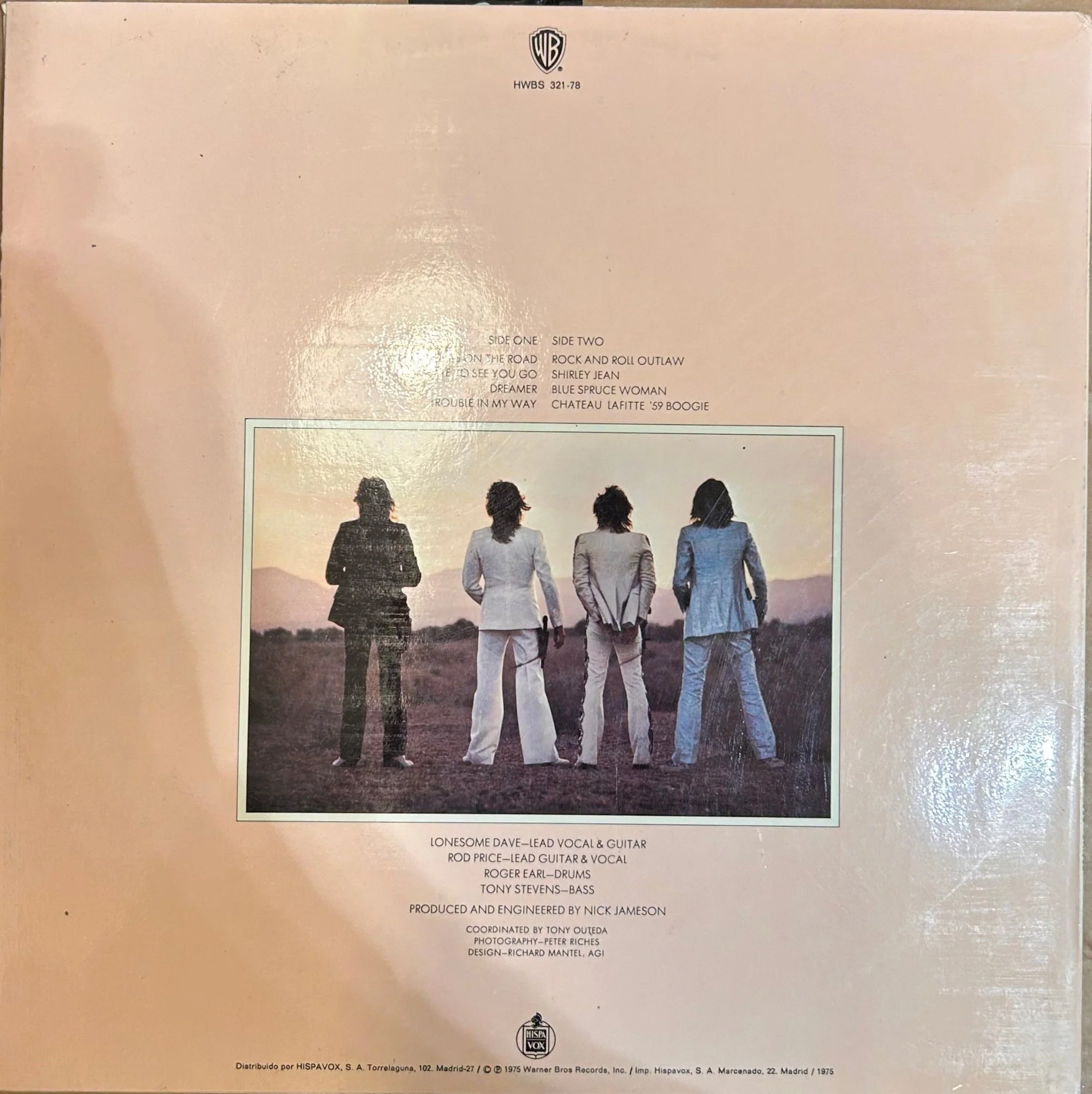 LP Foghat ‎– Rock And Roll Outlaws 2ª mano - Image 2