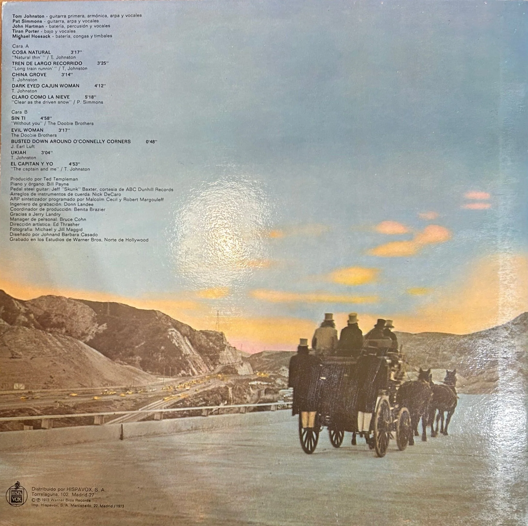 LP The Doobie Brothers – The Captain And Me 2ª Mano - Image 2