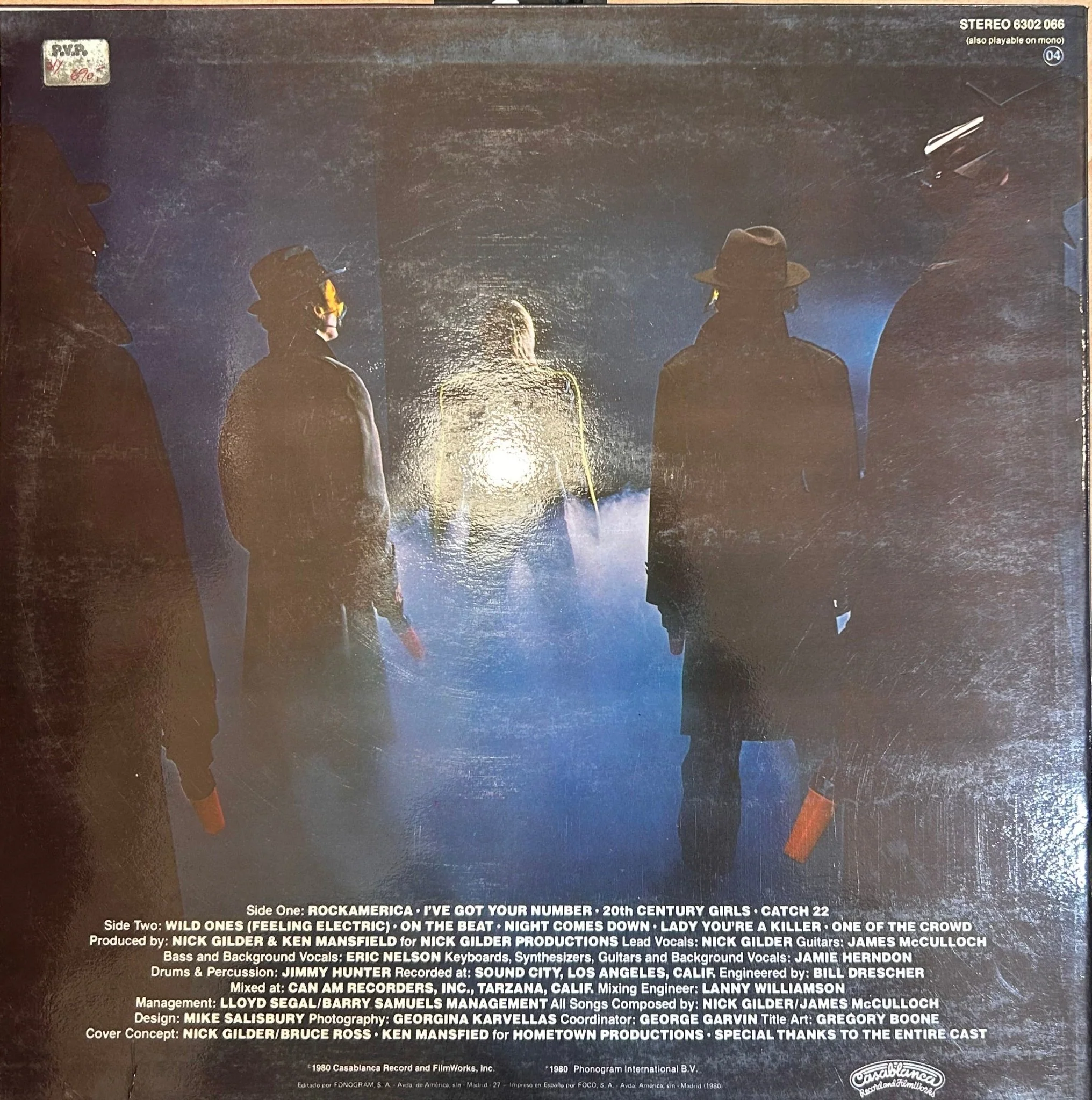 LP Nick Gilder ‎– Rock America 2ª Mano - Image 2